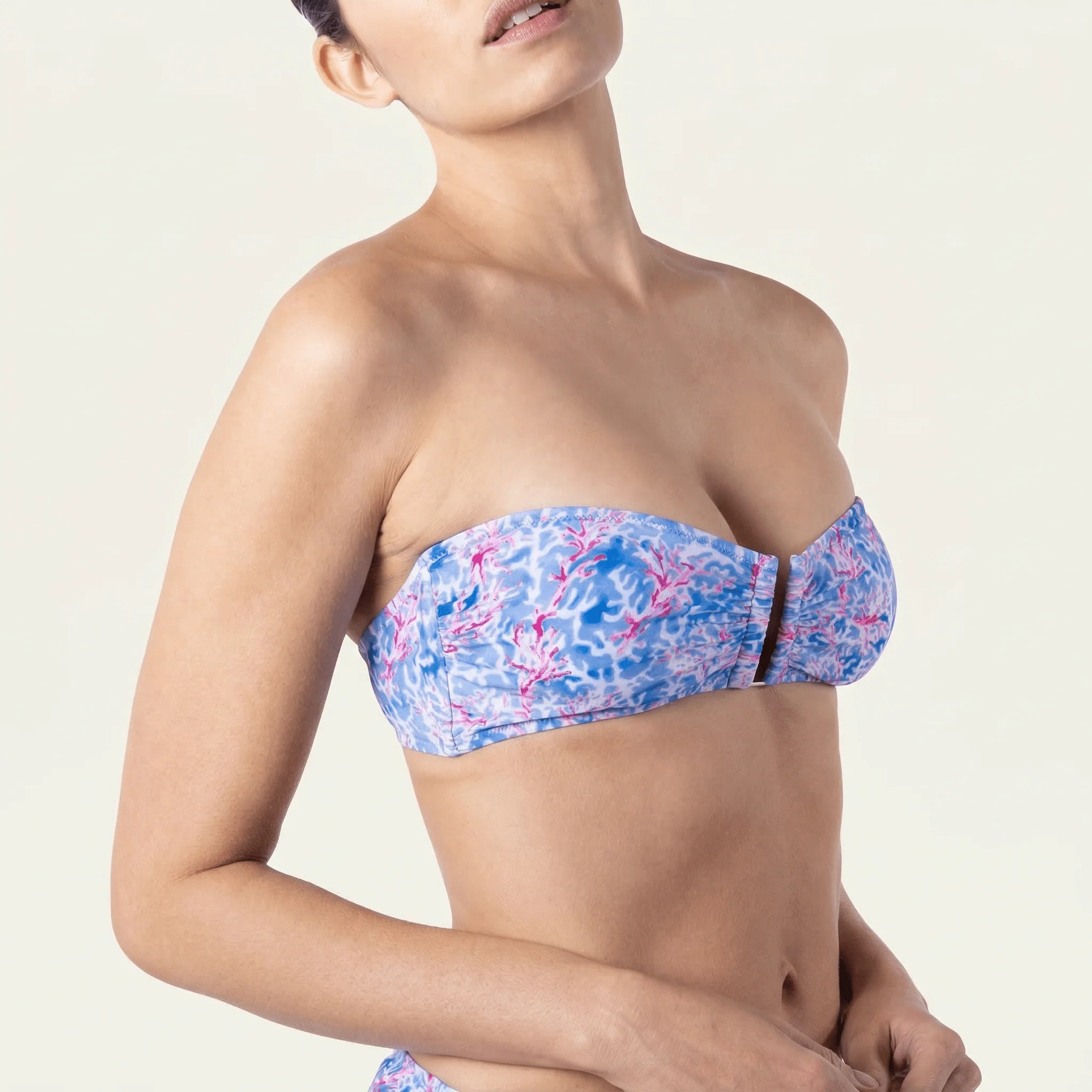 Bandeau Top Coral Red - Image 3