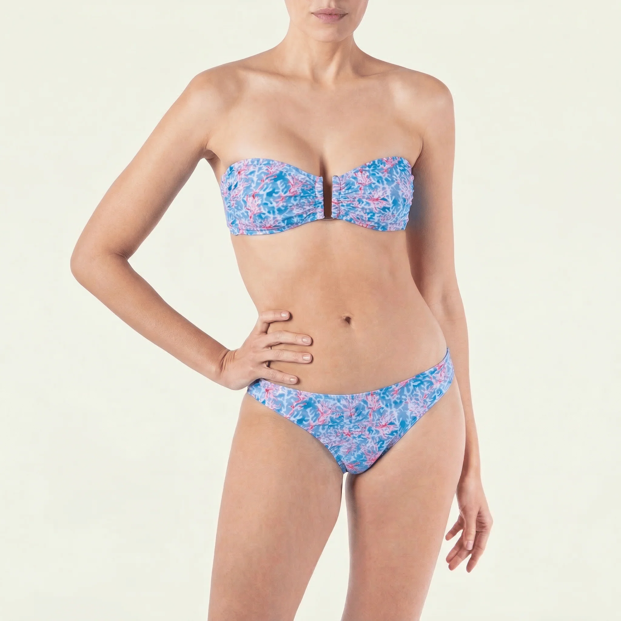Bandeau Top Coral Red - Image 4