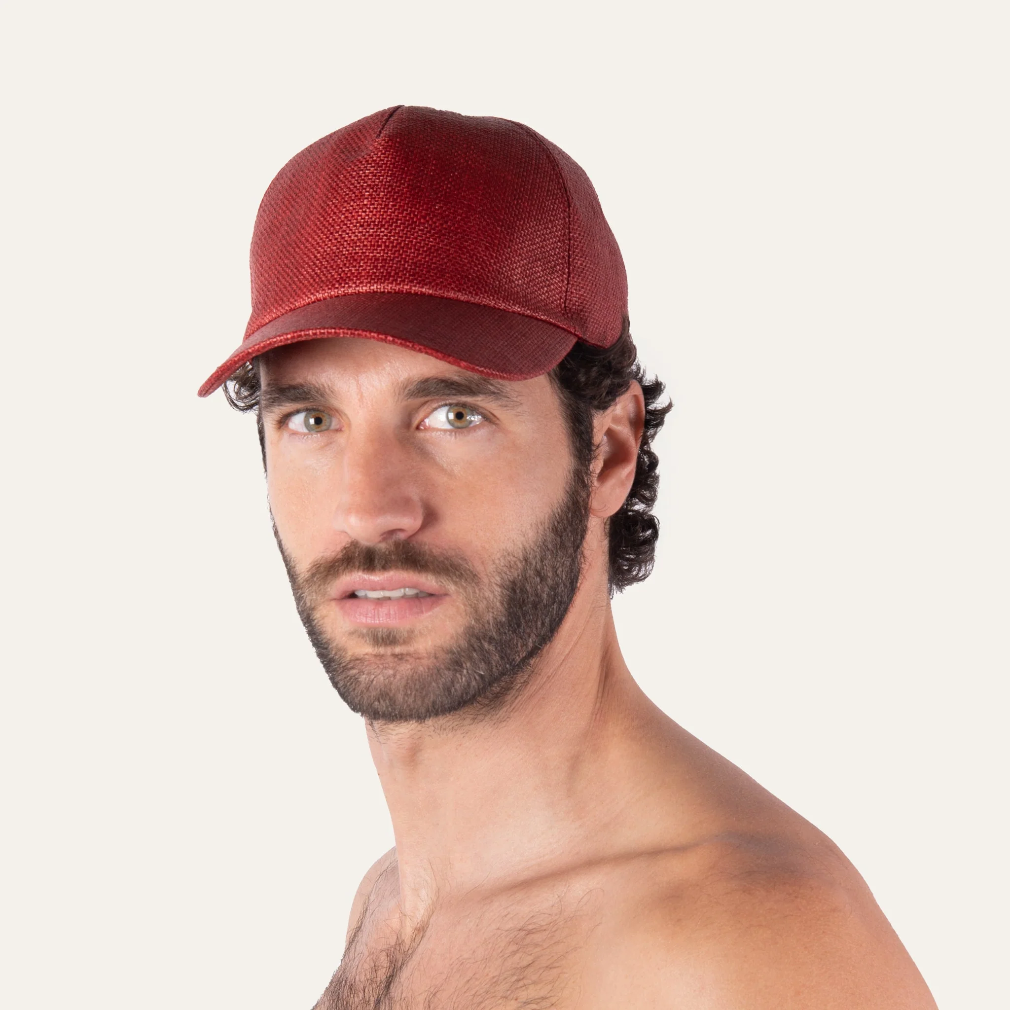 Baseball Hat Burgundy - Image 5