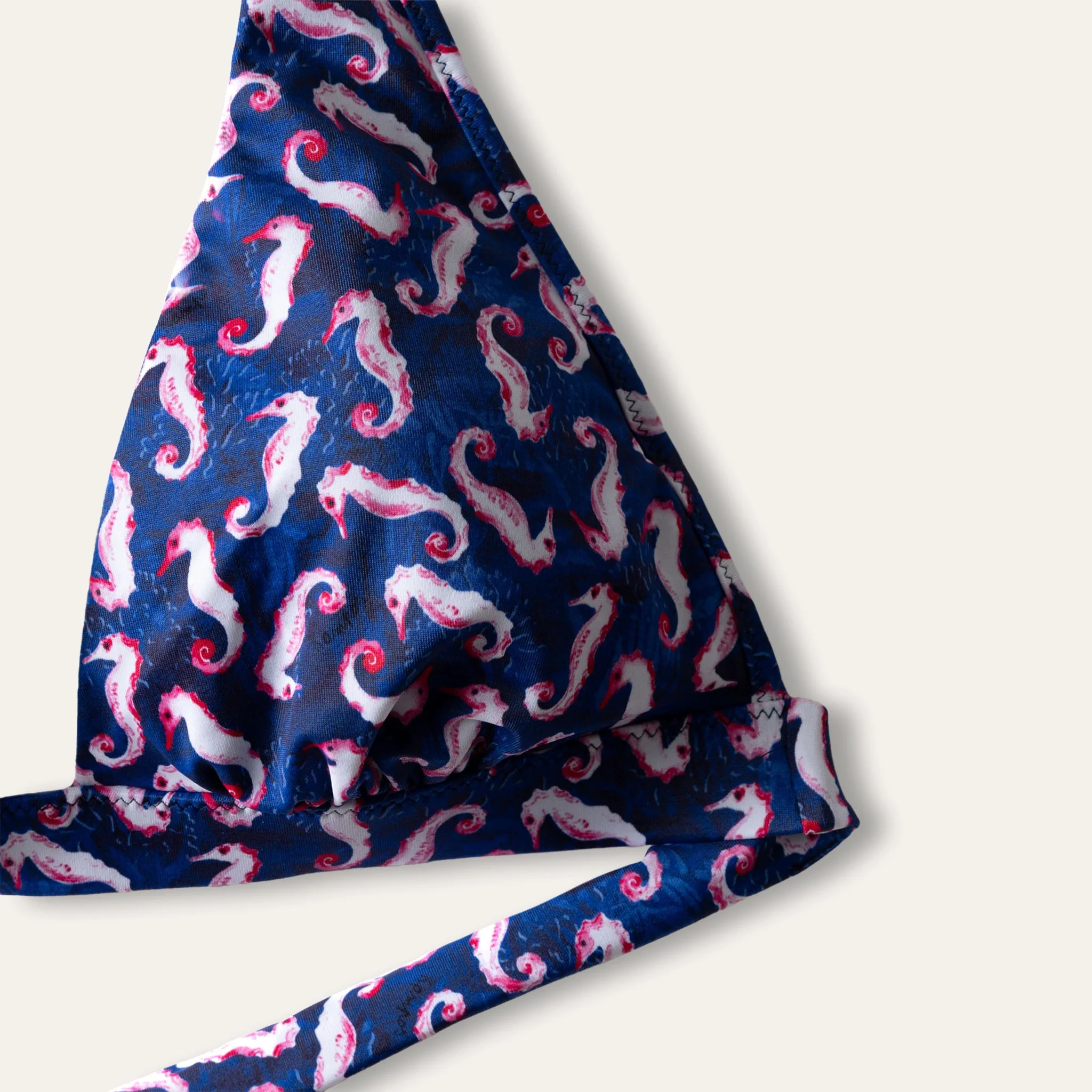 Classic Bikini Seahorse Navy - - Image 3