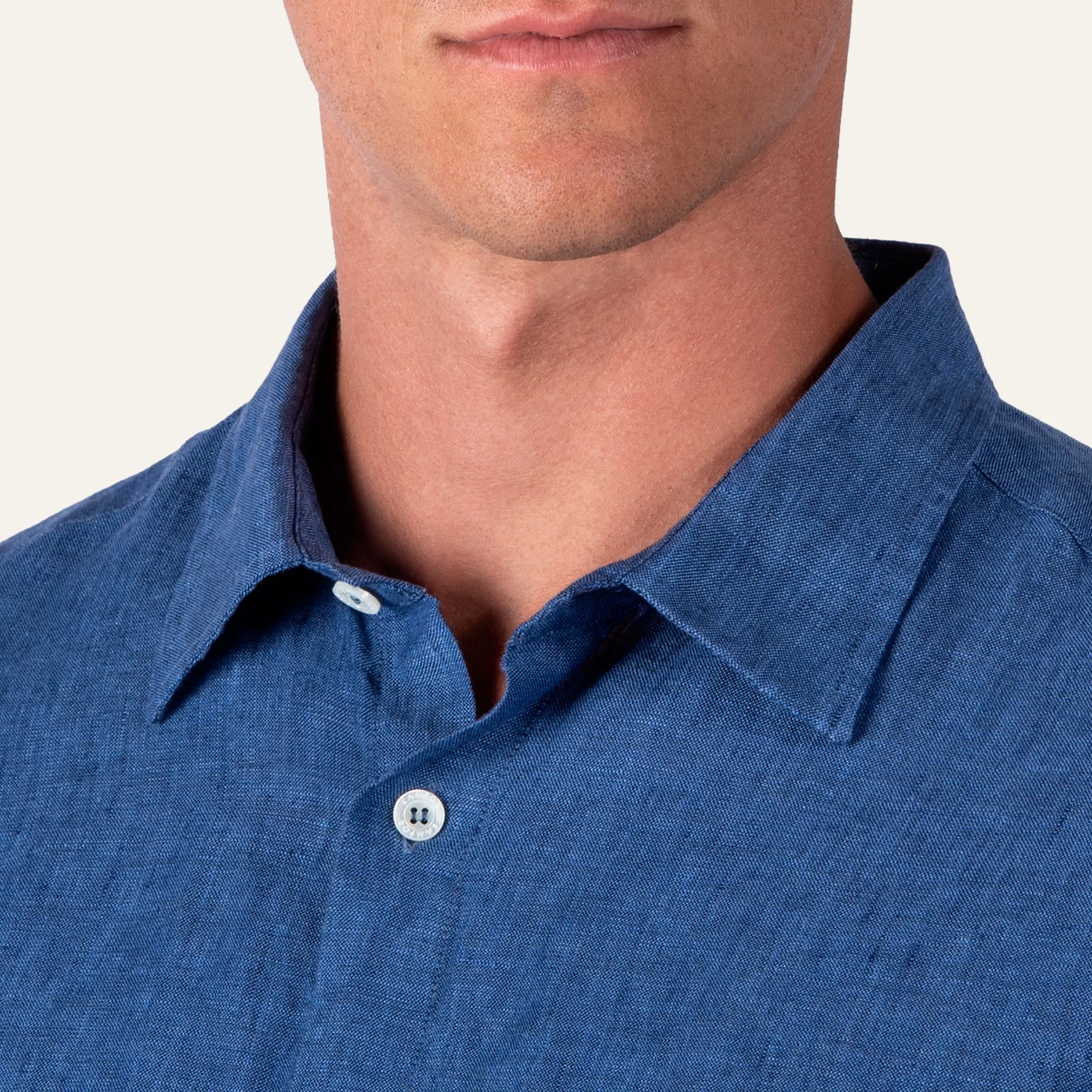 Classic Linen Shirt Jeans - Image 4