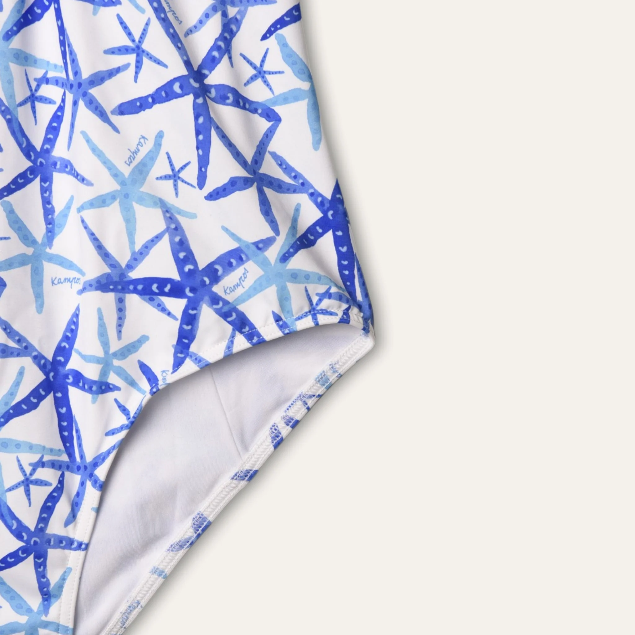Classic One Piece Starfish White - - Image 5