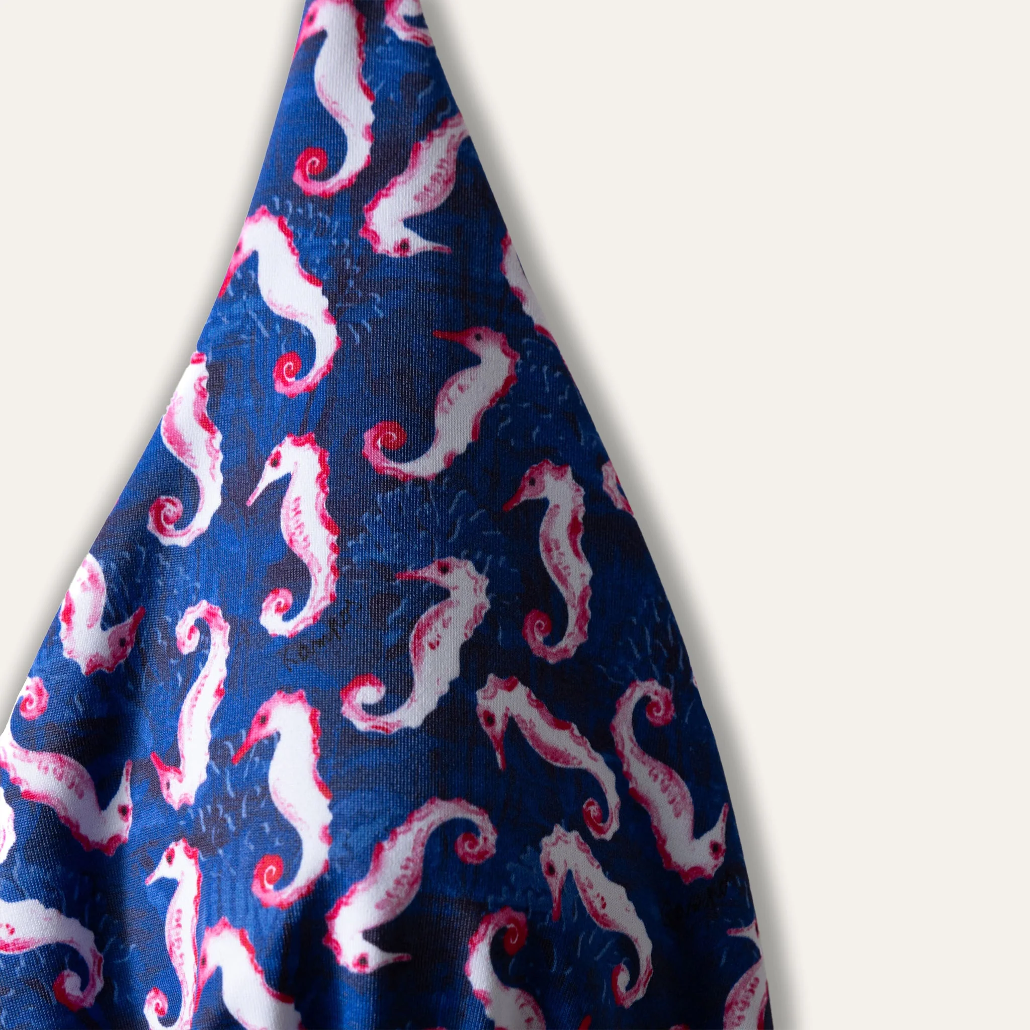 Classic One Piece Seahorse Navy - - Image 3