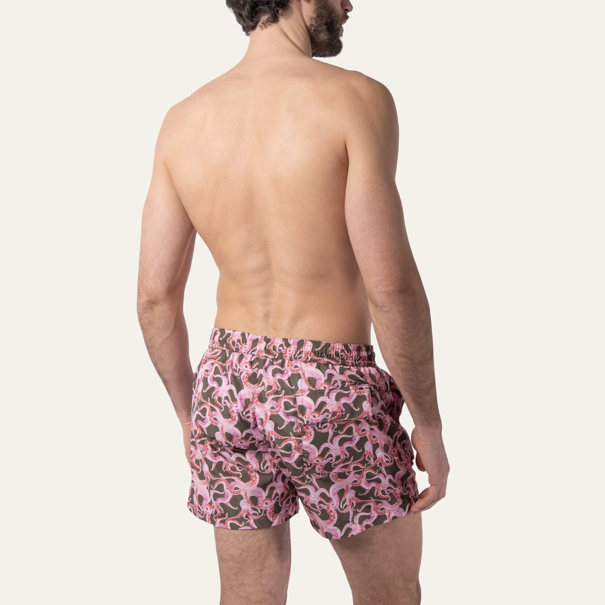 Swim Shorts Octopus Olive - Image 5