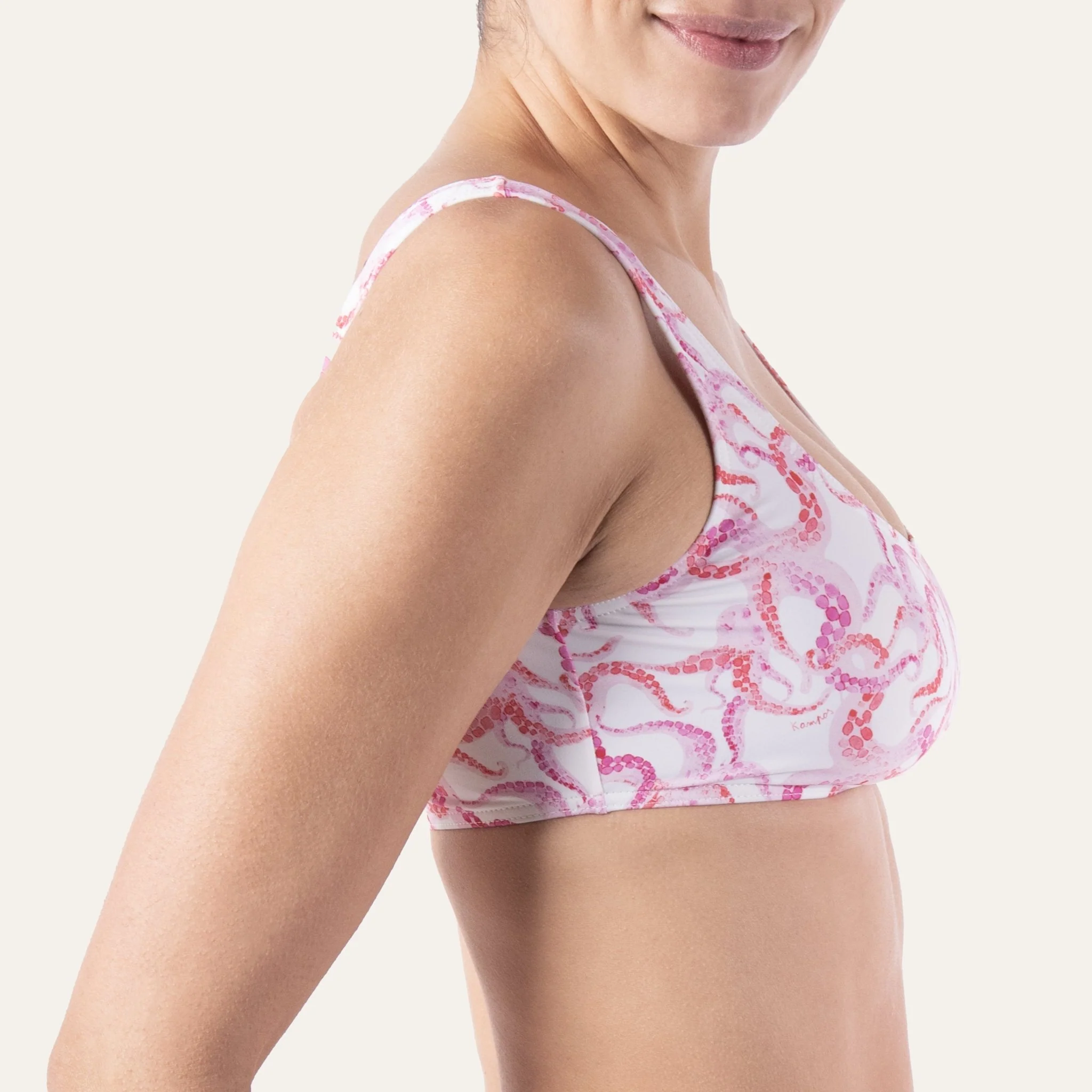 Crop Top Octopus Pink - Image 4
