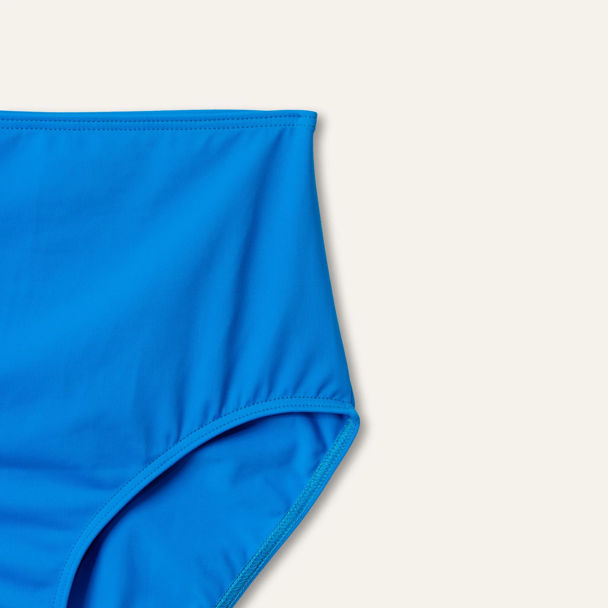 High Waisted Slip Aeolian Blue - - Image 3