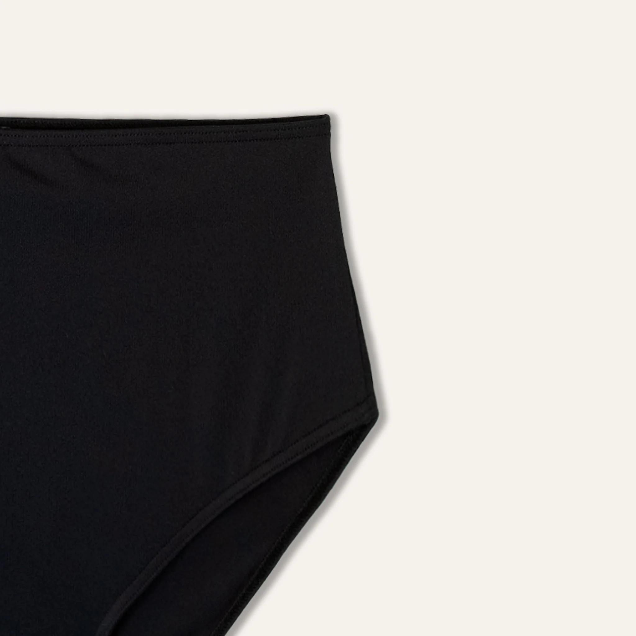High Waisted Slip Black - Image 3