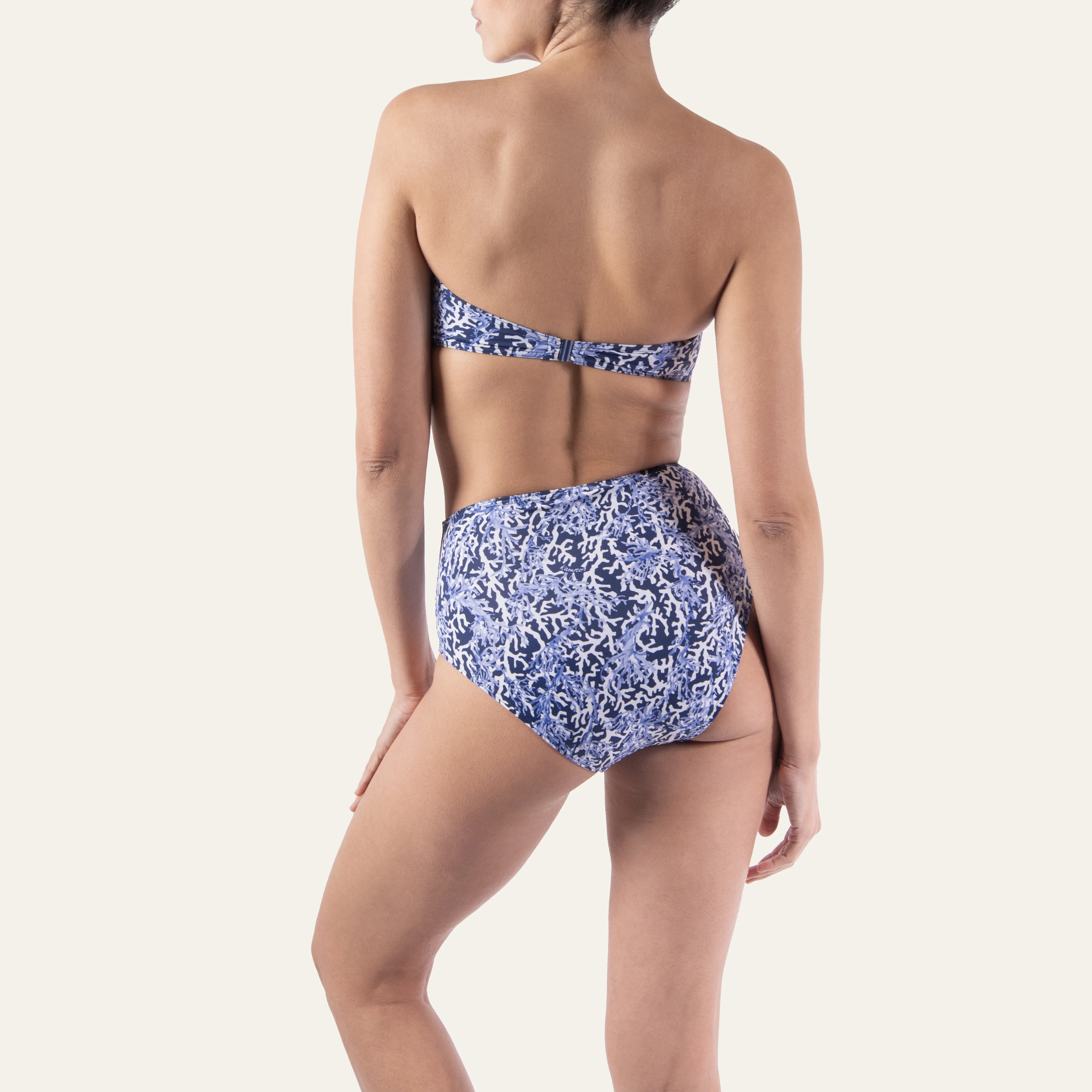 High Waisted Slip Coral Deep - Image 5