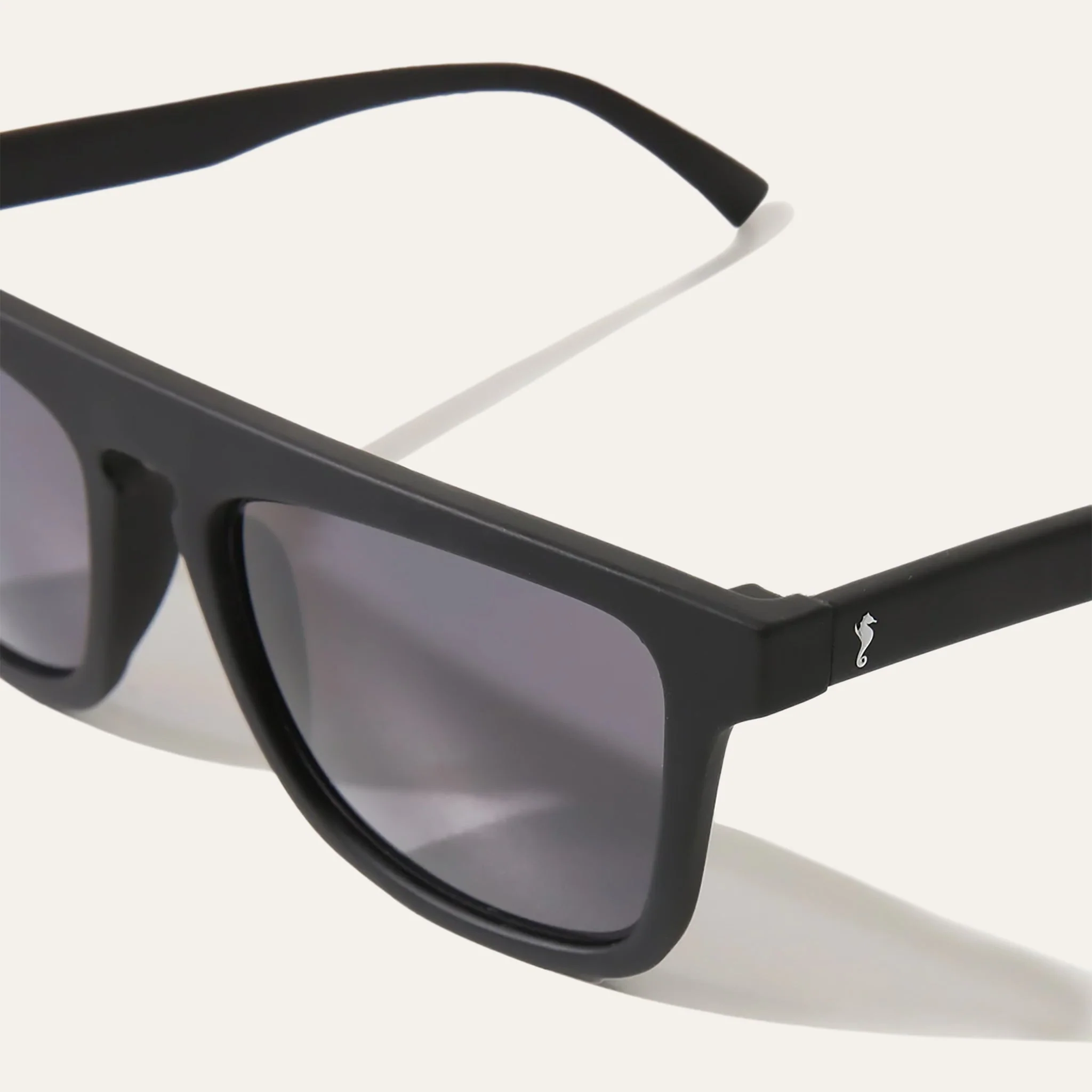 Sunglasses Square Black - - Image 7