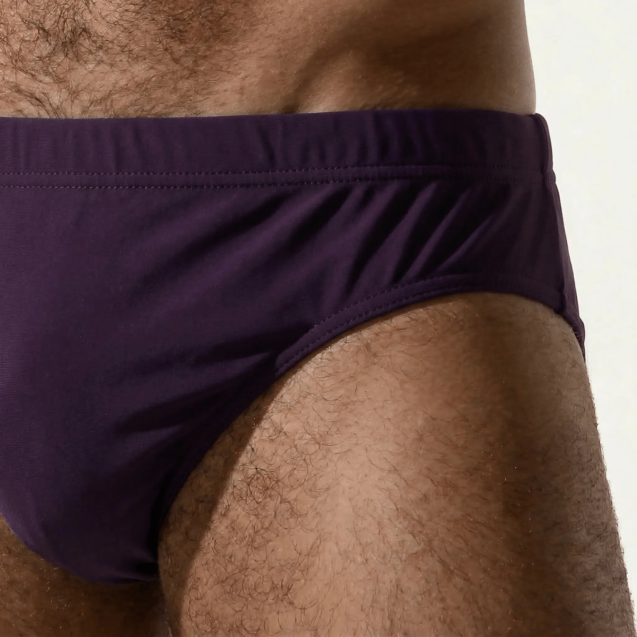 Swim Briefs Burgundy - Image 3
