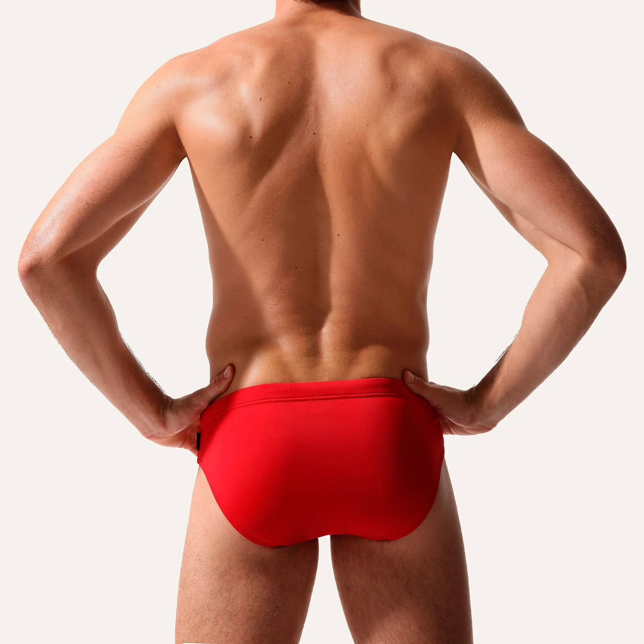 Swim Briefs Red - - Image 4