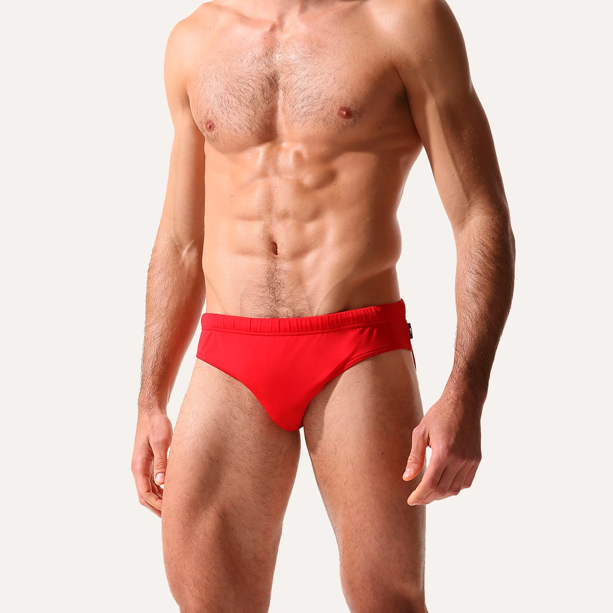 Swim Briefs Red - - Image 5