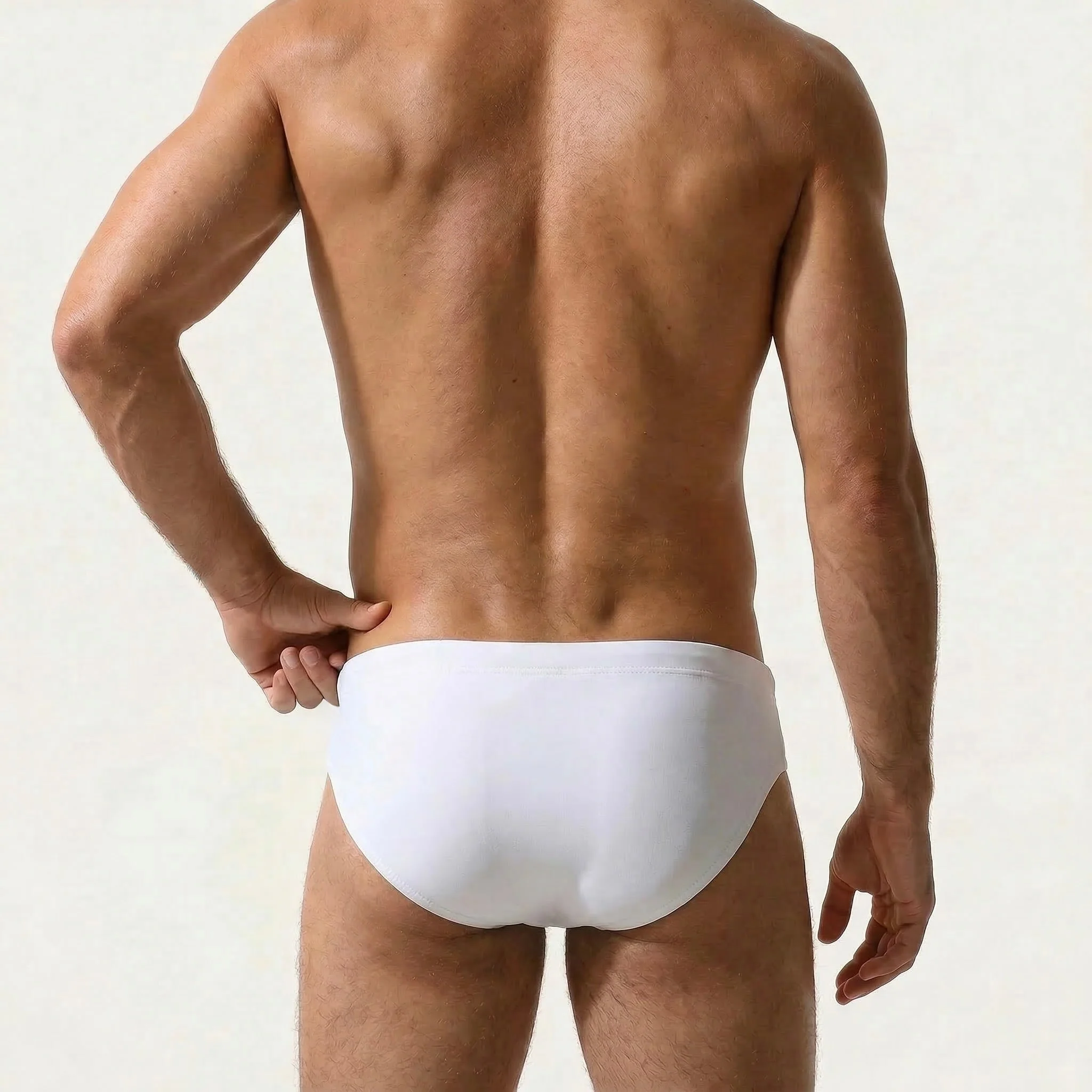 Swim Briefs White - Image 5