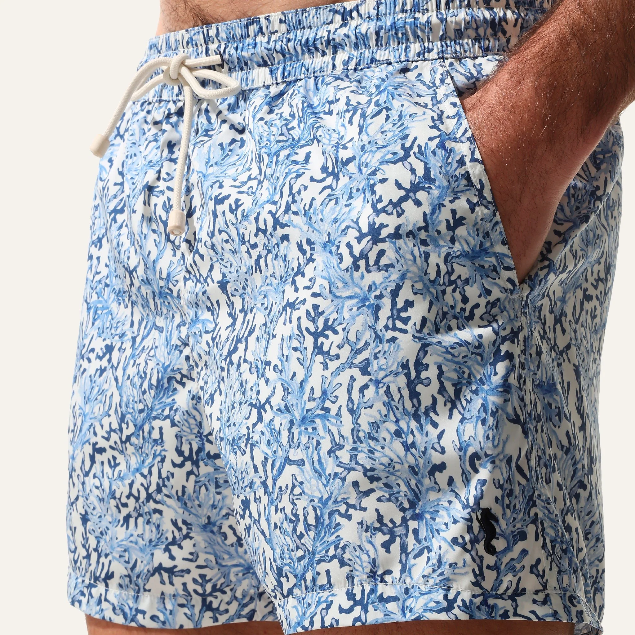 Swim Shorts Coral Blue - Image 3