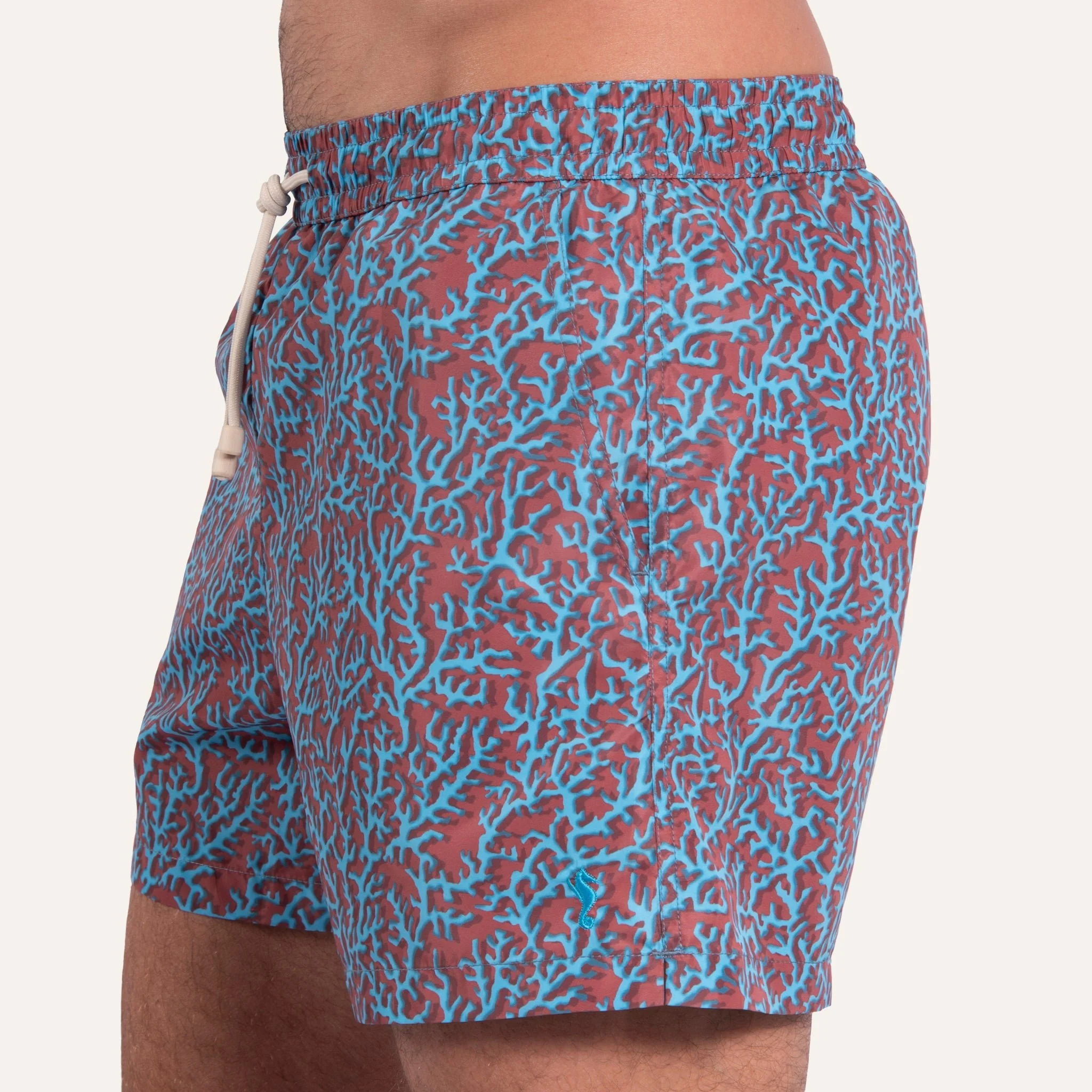Swim Shorts Coral Juniper - Image 3