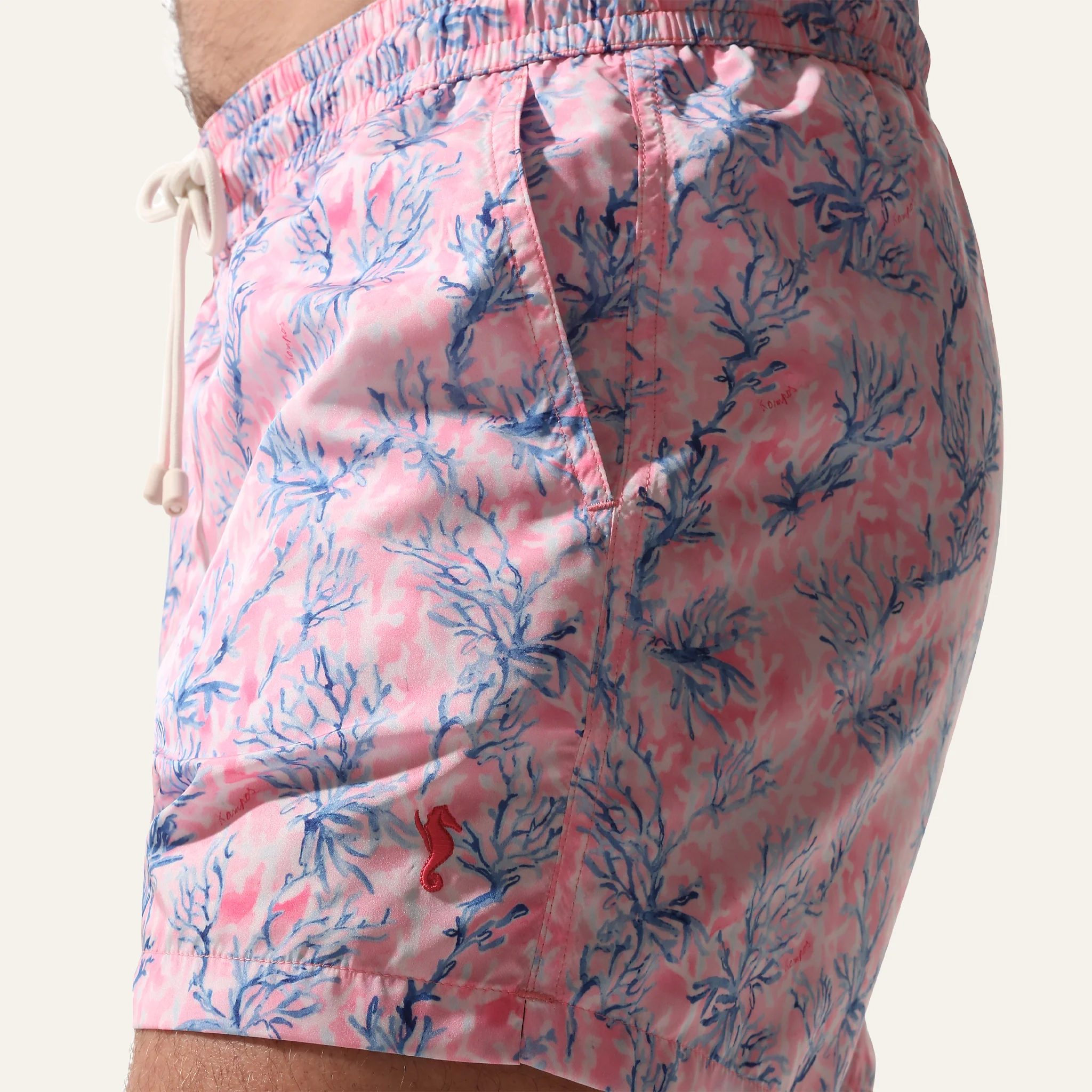 Swim Shorts Coral Pink - - Image 4