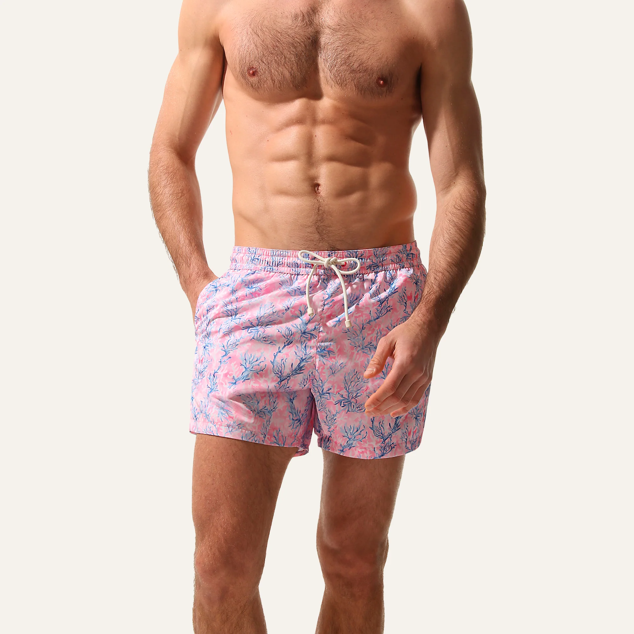 Swim Shorts Coral Pink - - Image 7