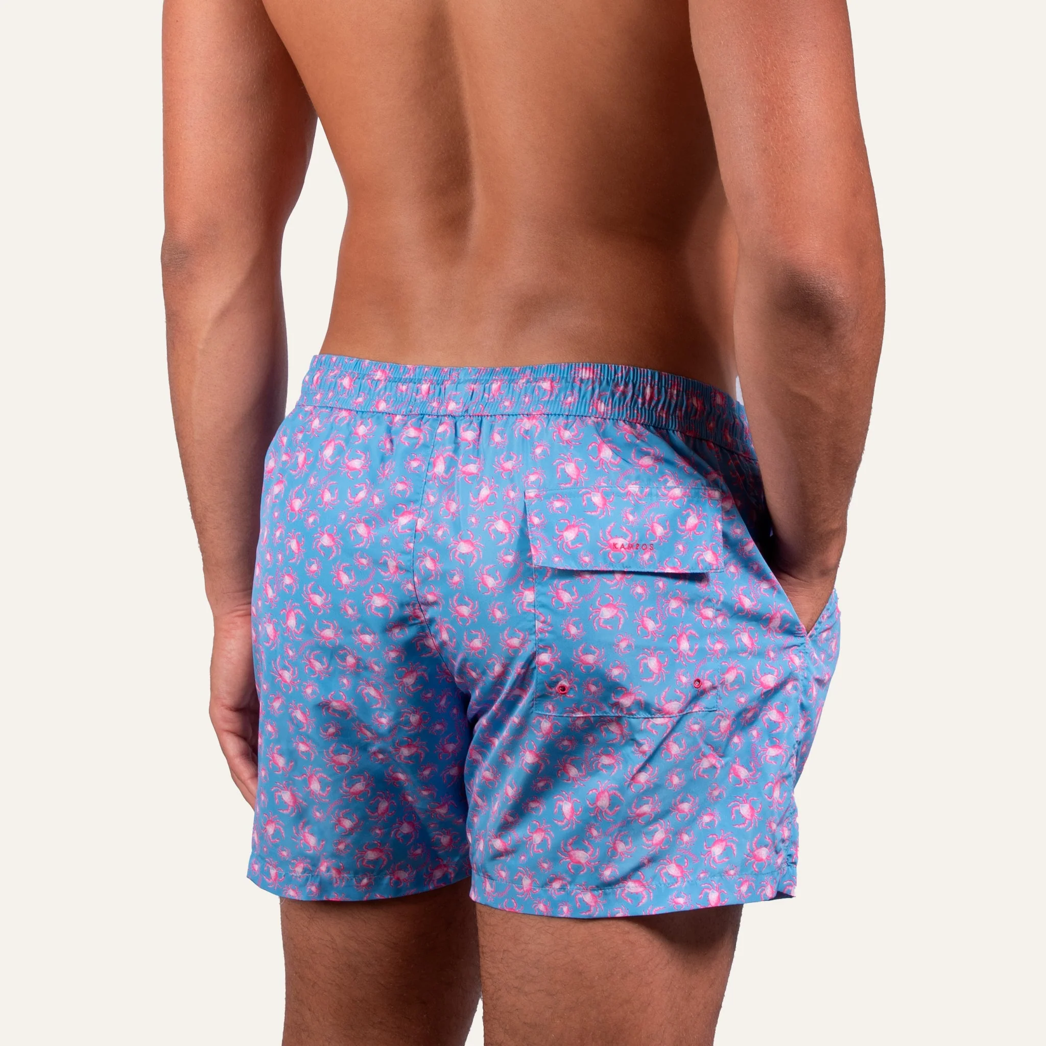 Swim Shorts Craby Light Blue - - Image 5
