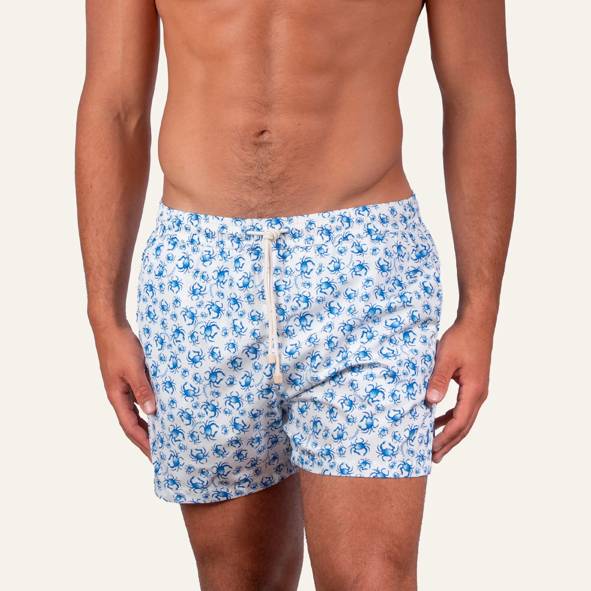 Swim Shorts Craby White - - Image 3
