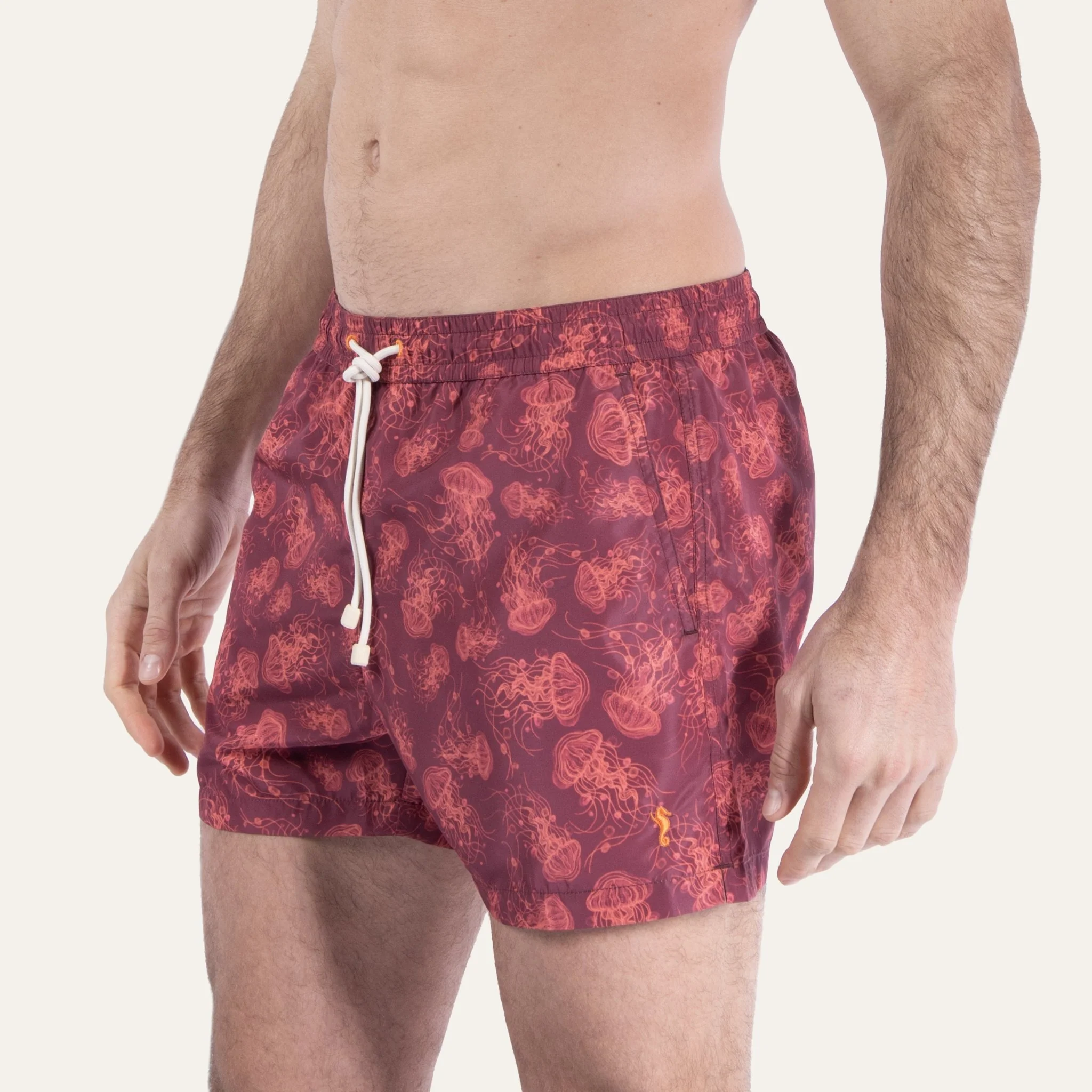 Swim Shorts Jellyfish Red - - Image 3