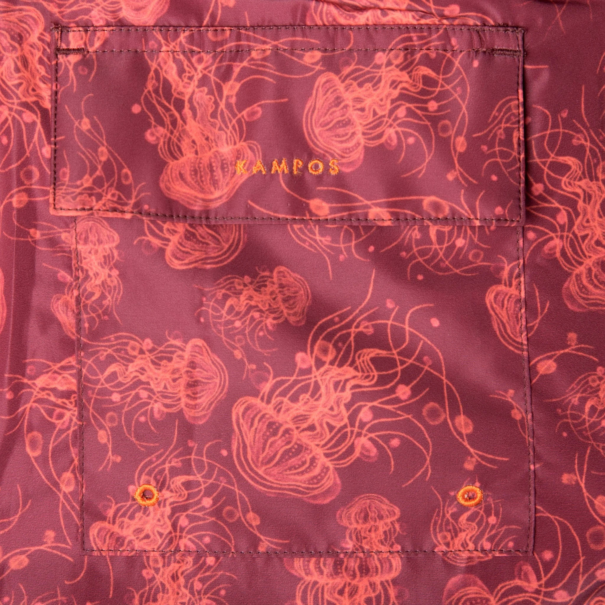 Swim Shorts Jellyfish Red - - Image 5