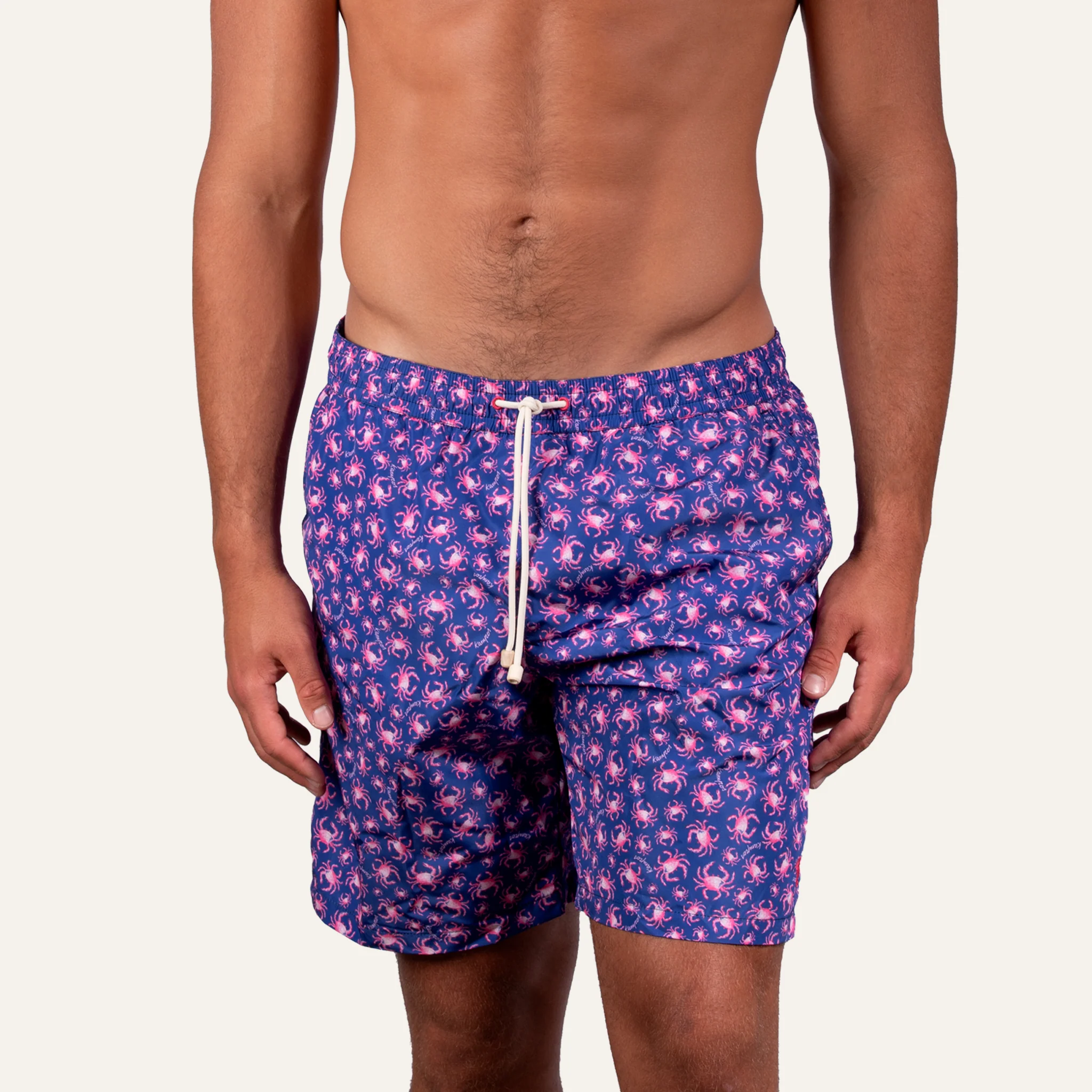 Swim Shorts Long Craby Pink - - Image 3
