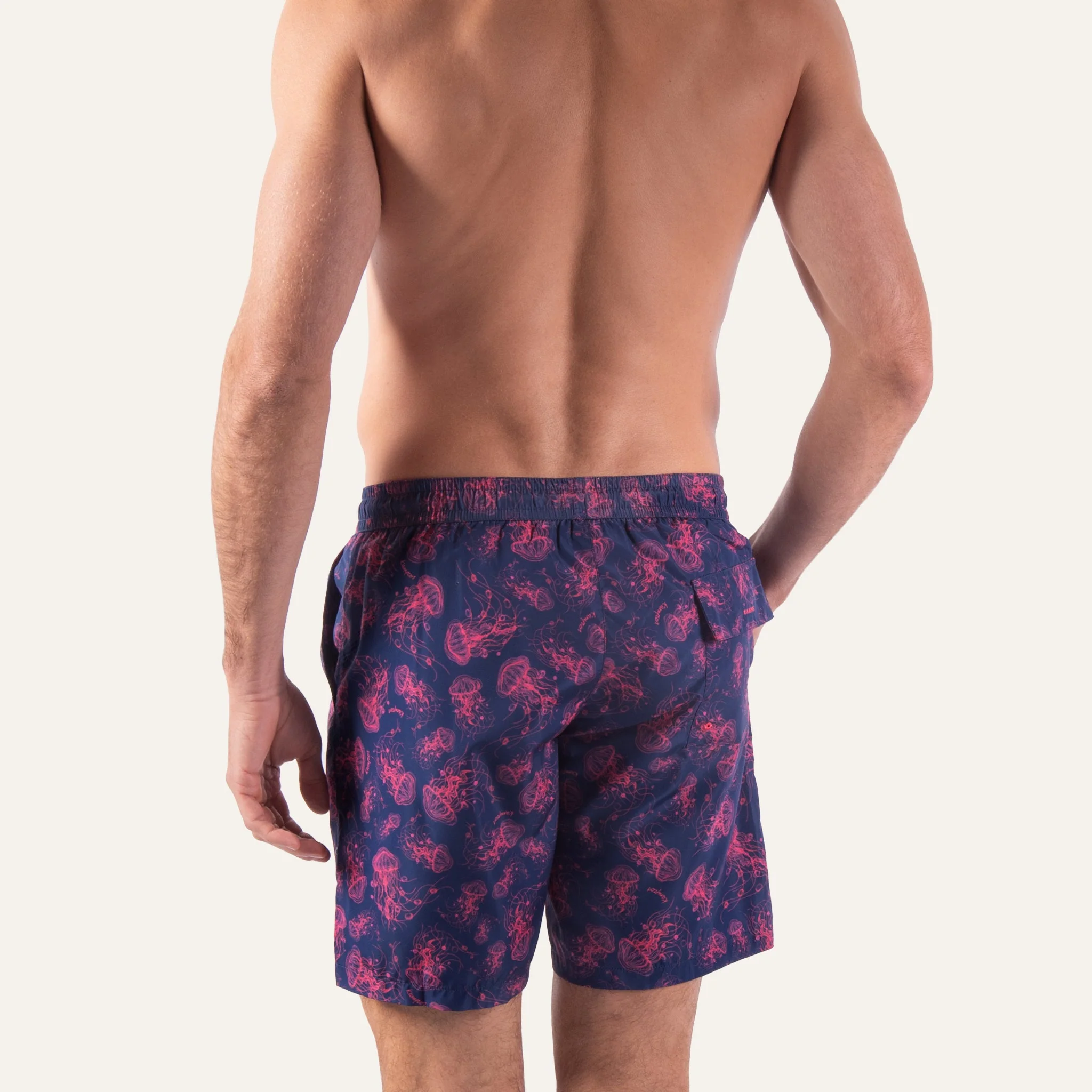 Swim Shorts Long Jellyfish Navy - Image 4