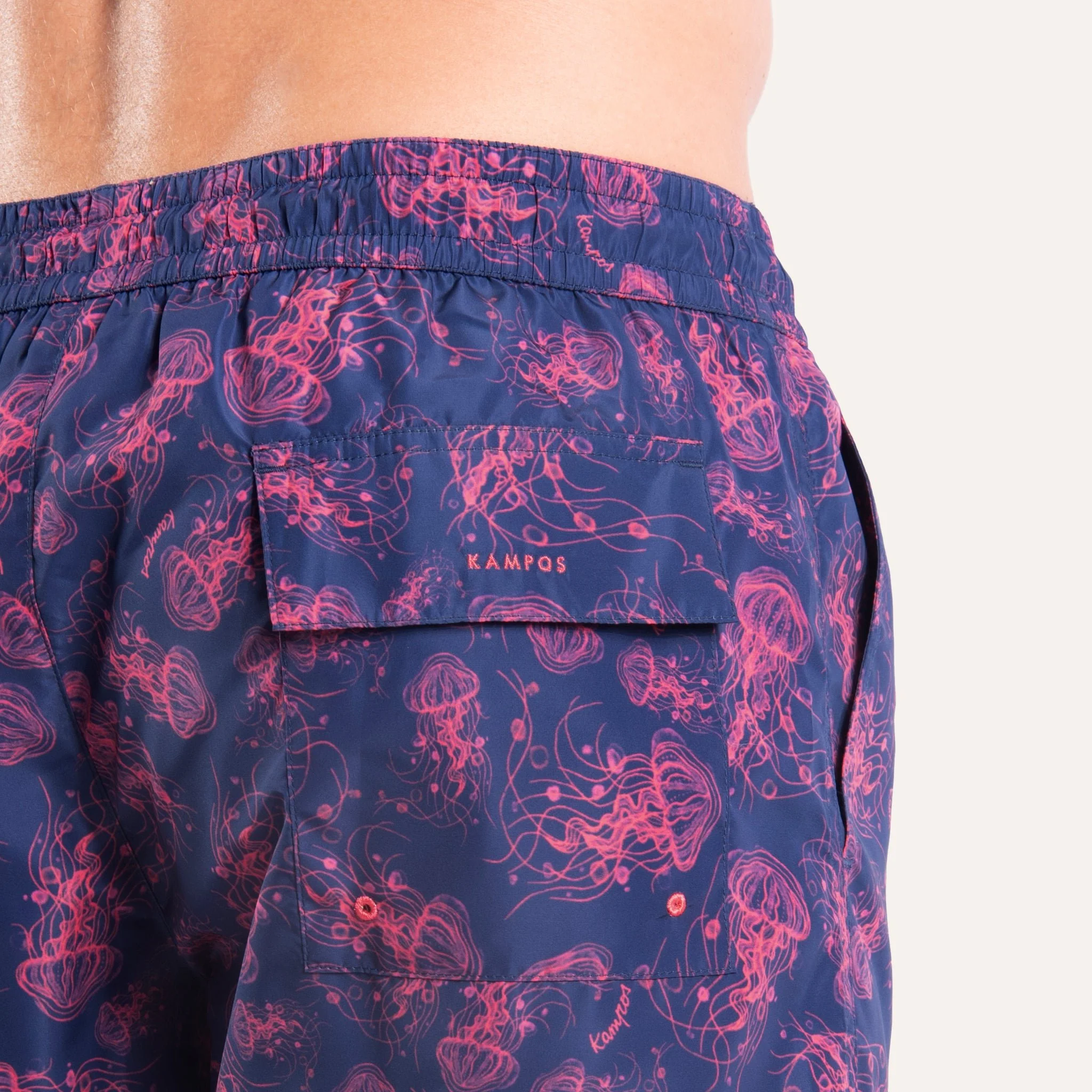 Swim Shorts Long Jellyfish Navy - Image 5