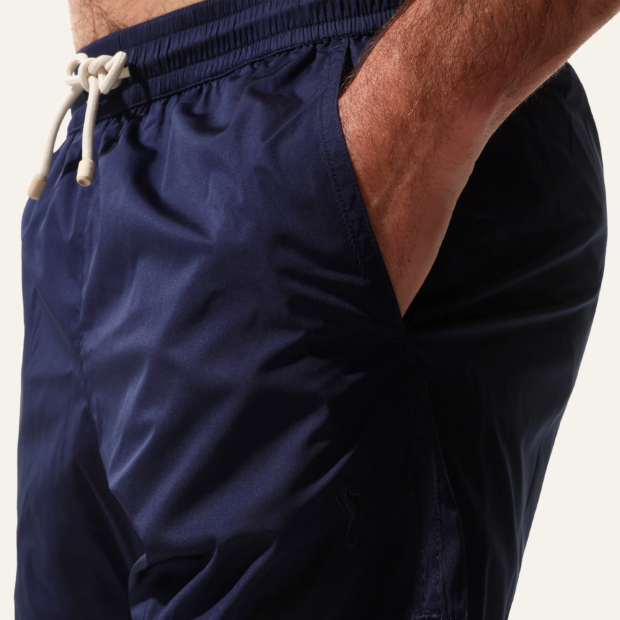 Swim Shorts Long Navy - Image 4