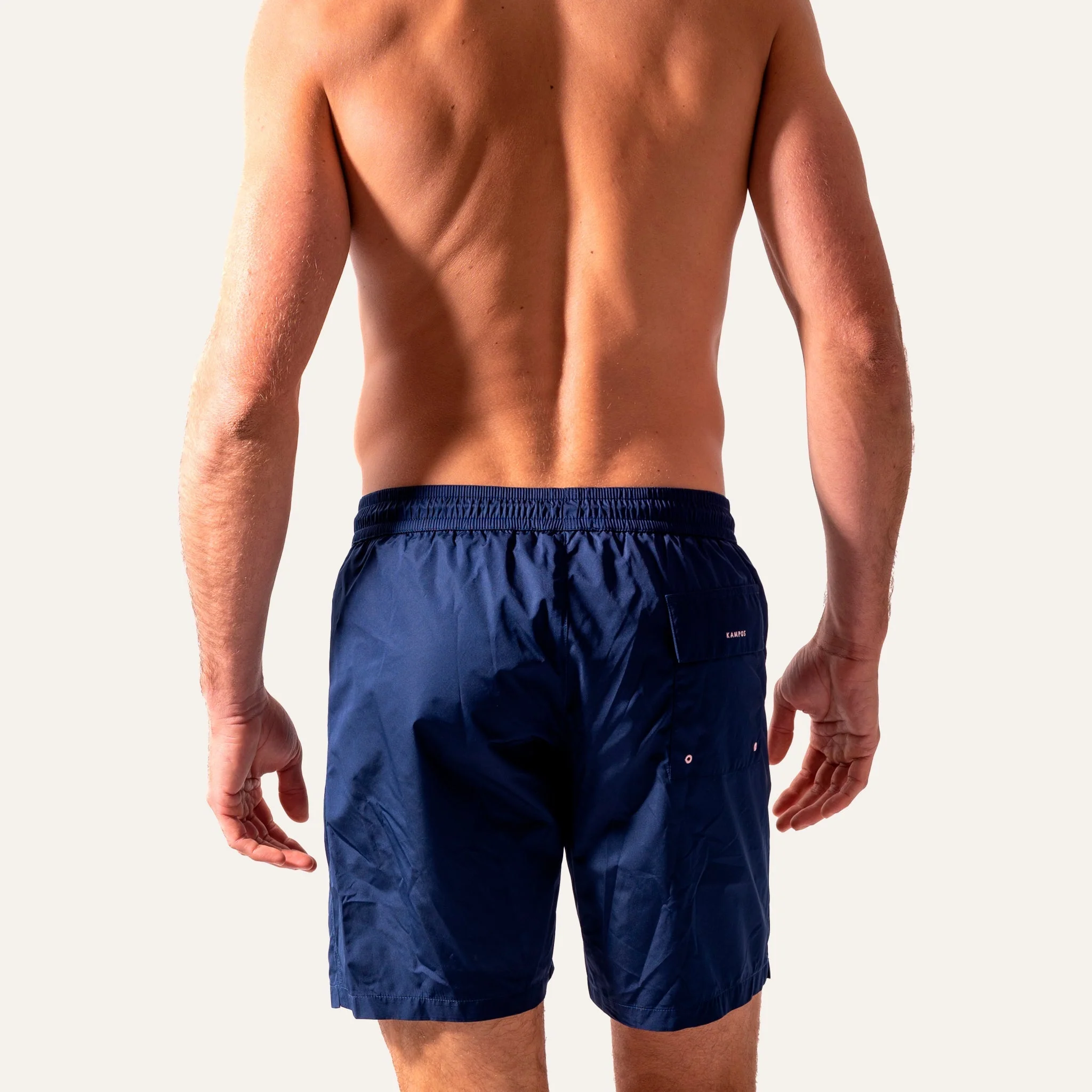 Swim Shorts Long Navy - Image 5
