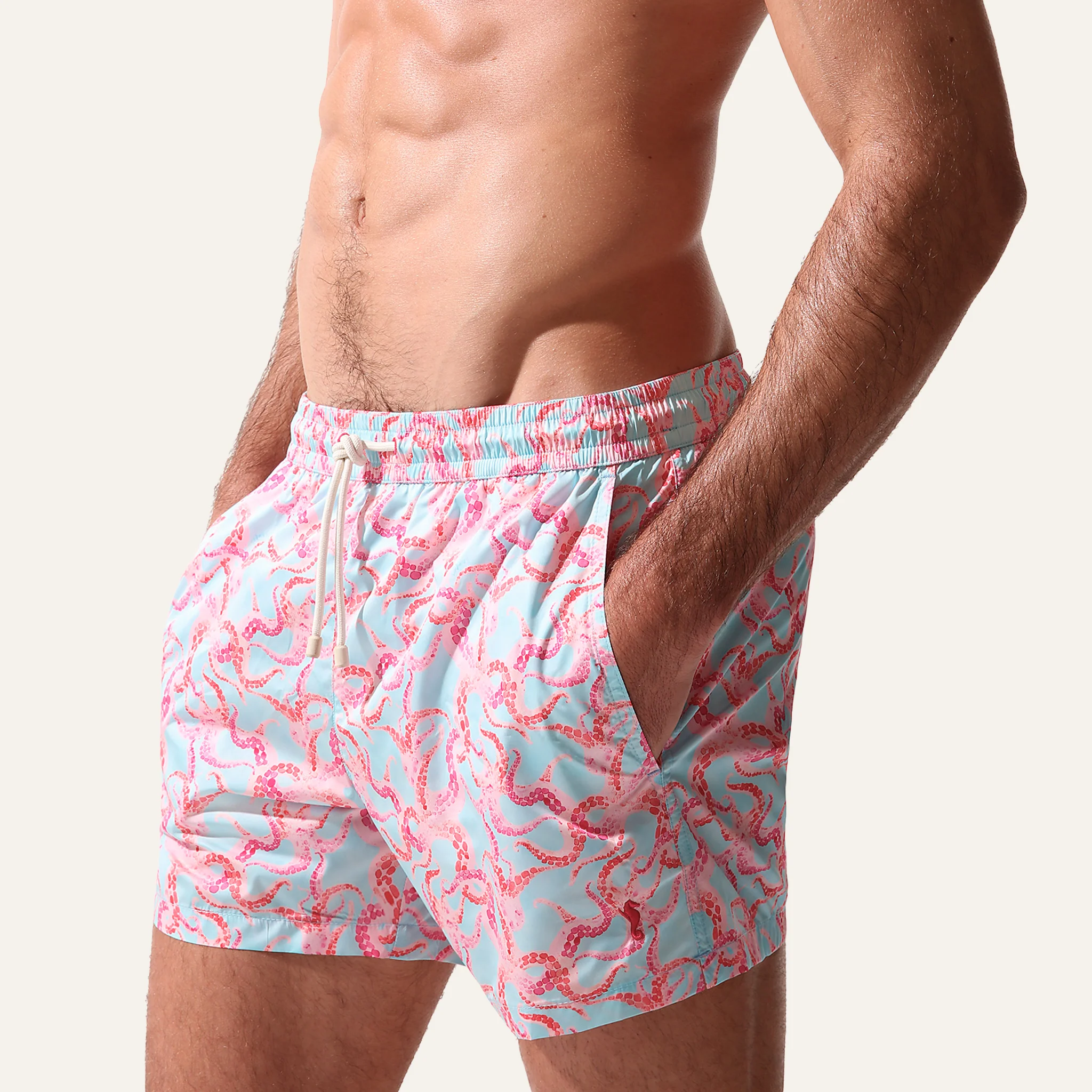 Swim Shorts Octopus Blue - - Image 3