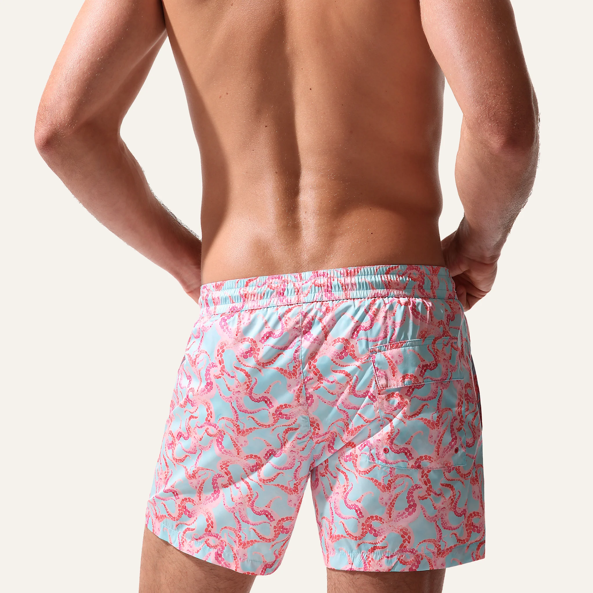 Swim Shorts Octopus Blue - - Image 5