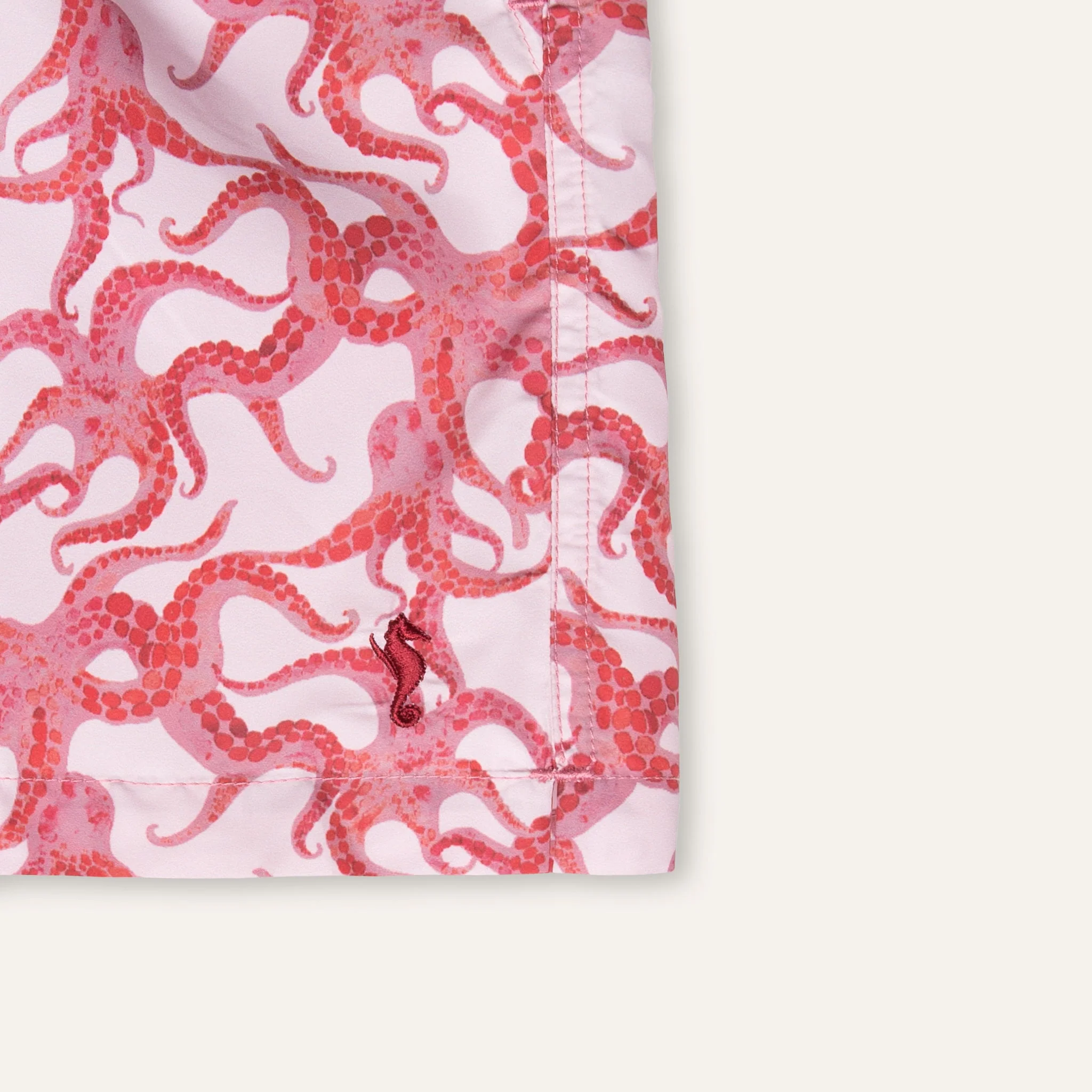 Swim Shorts Octopus Burgundy - Image 2