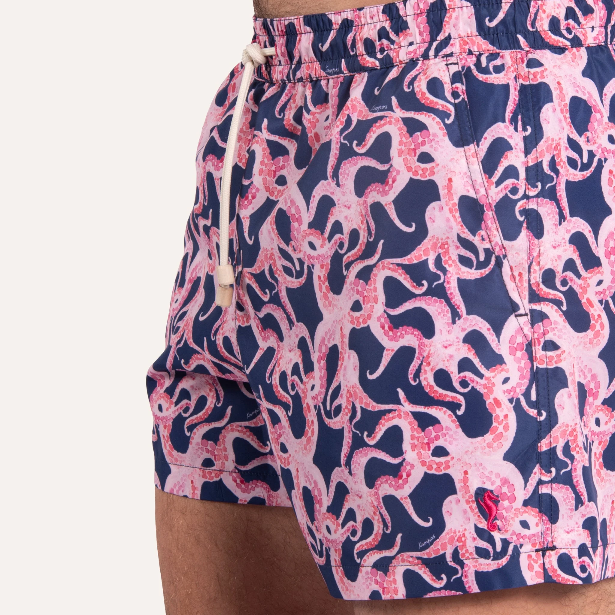 Swim Shorts Octopus Navy/Pink - Image 2