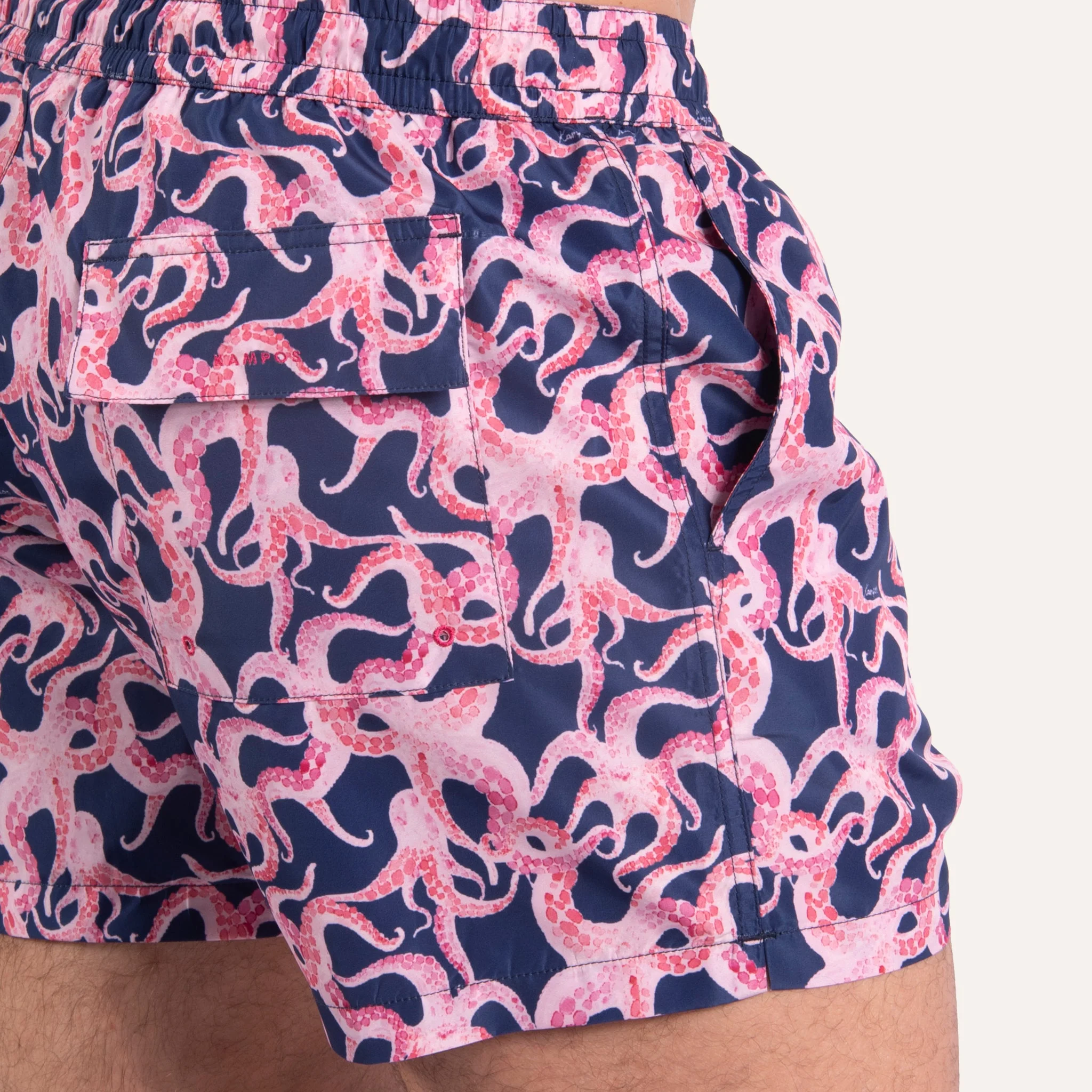 Swim Shorts Octopus Navy/Pink - Image 5