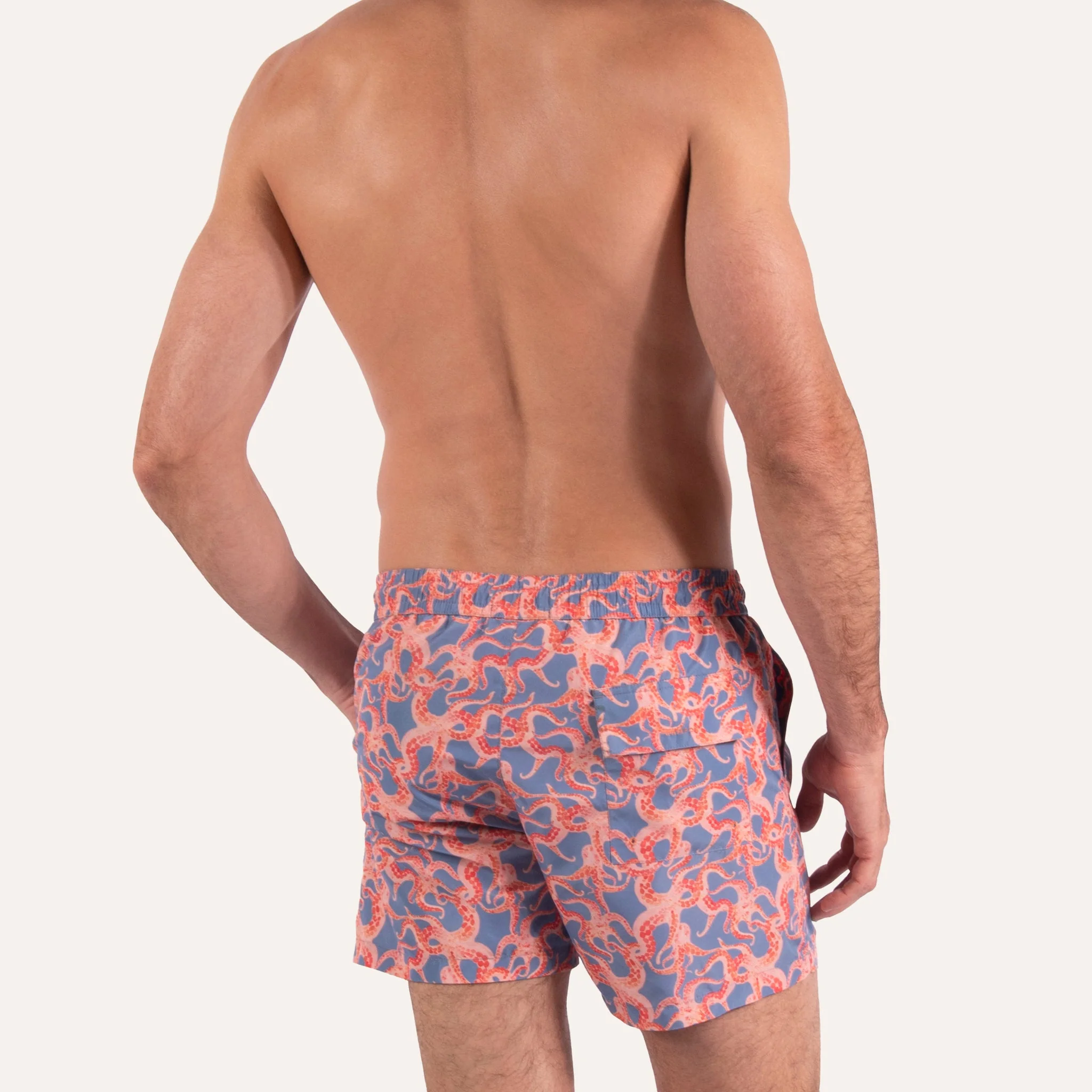 Swim Shorts Octopus Orange - Image 4