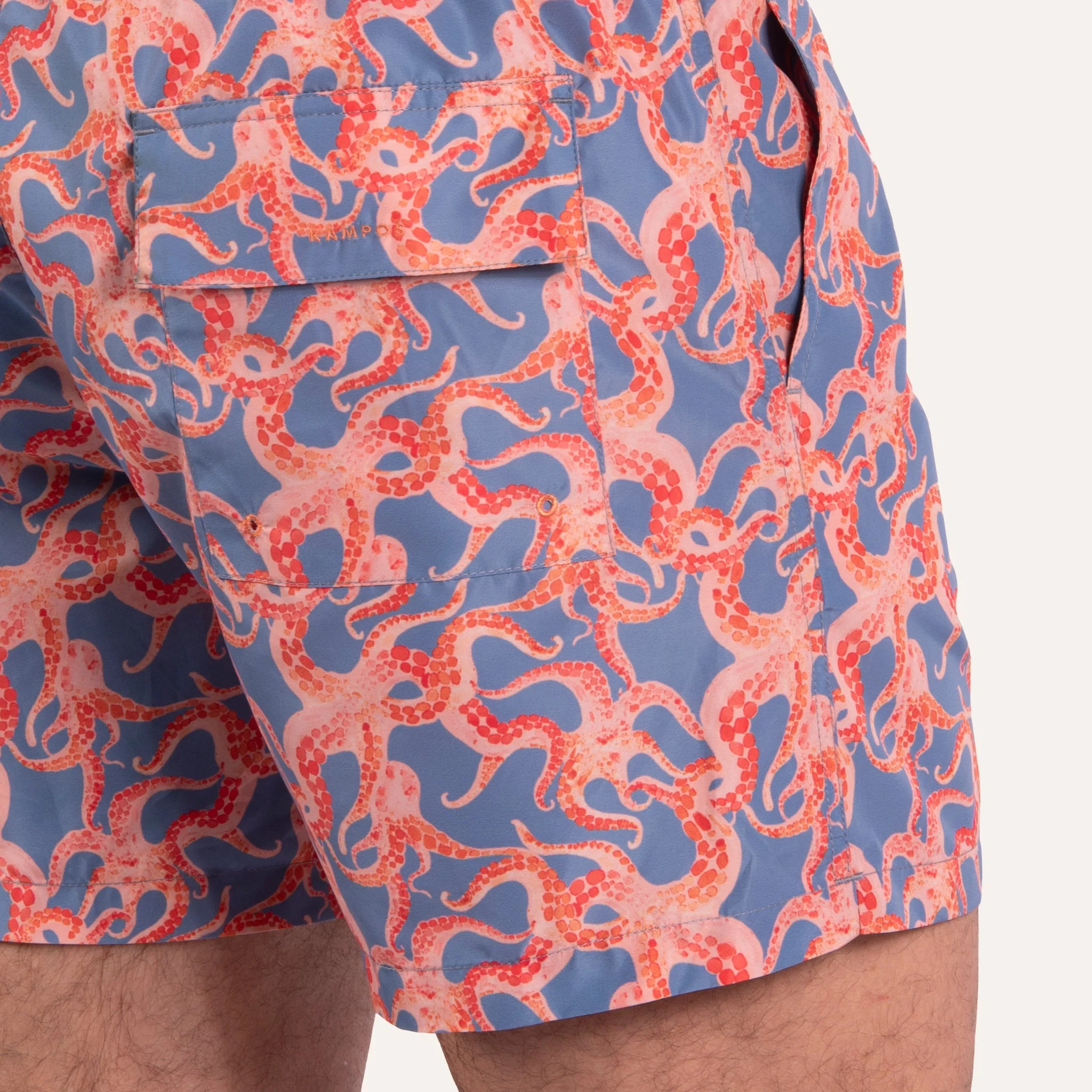 Swim Shorts Octopus Orange - Image 5