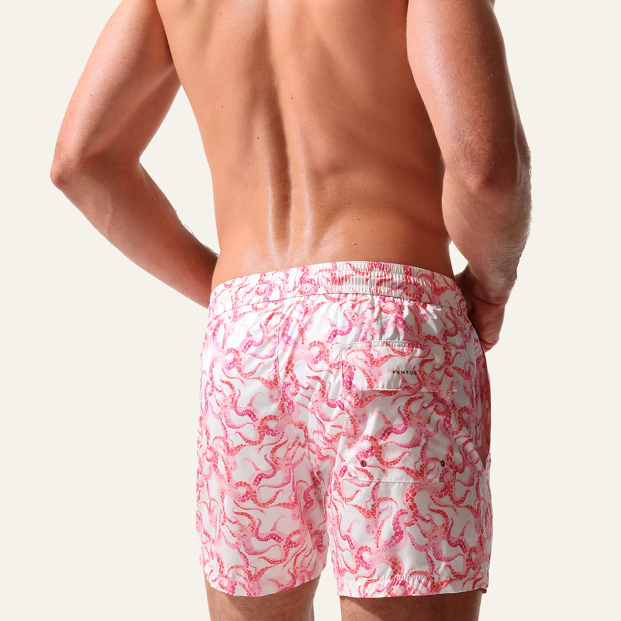 Swim Shorts Octopus Pink - Image 5
