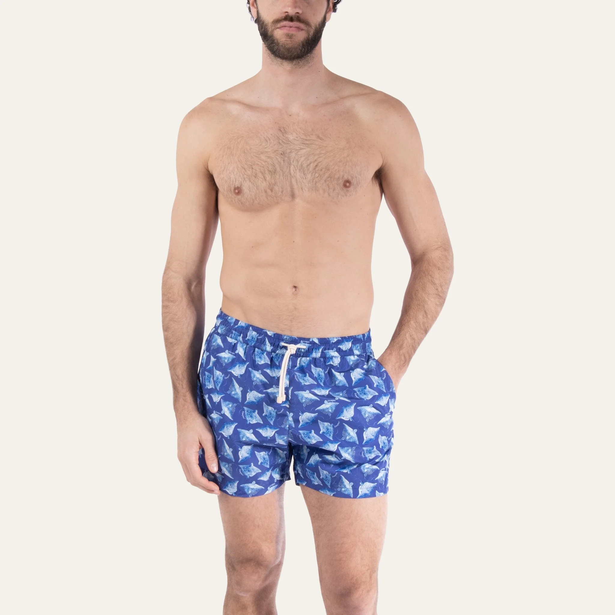 Swim Shorts Ray Navy - - Image 6
