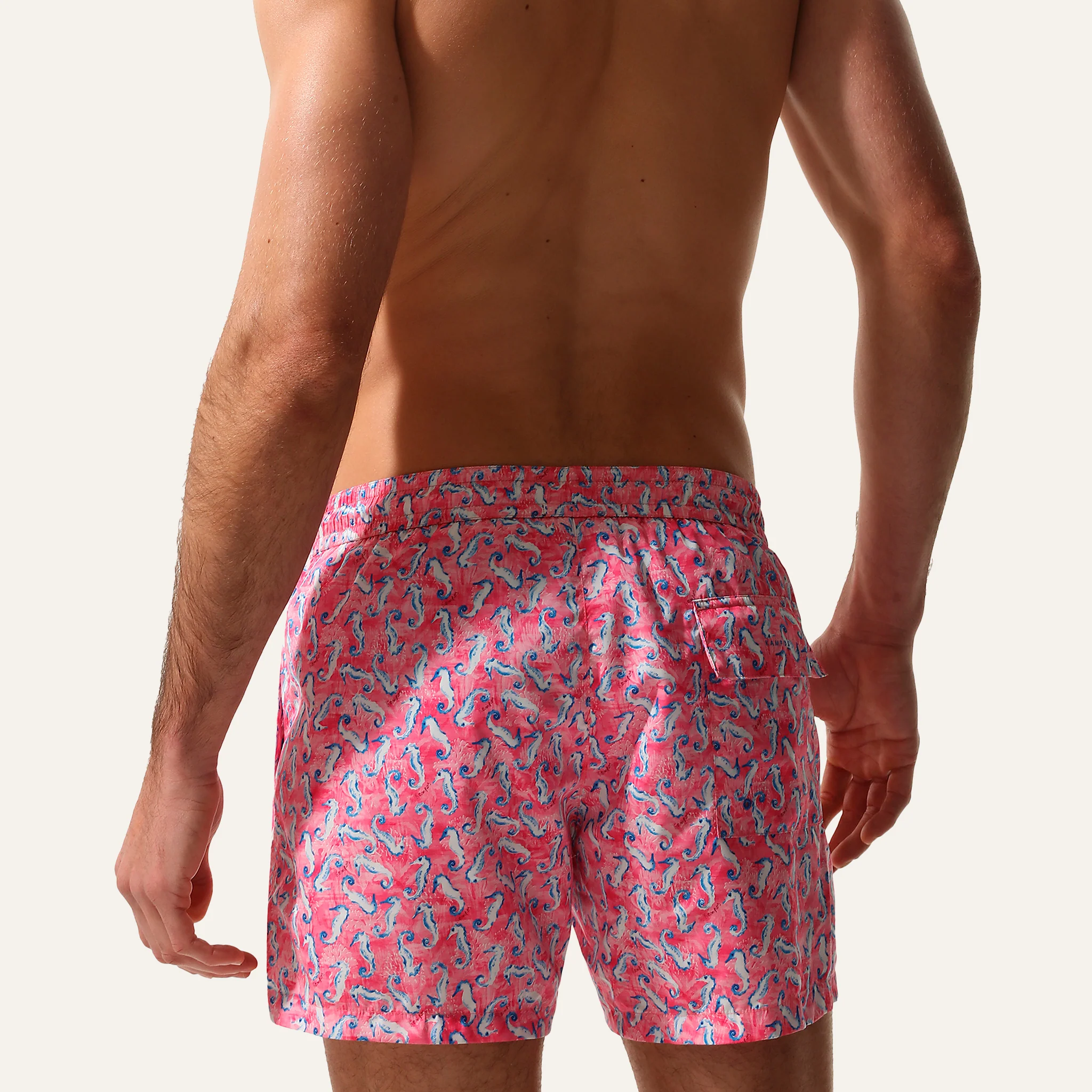 Swim Shorts Seahorse Pink - - Image 4