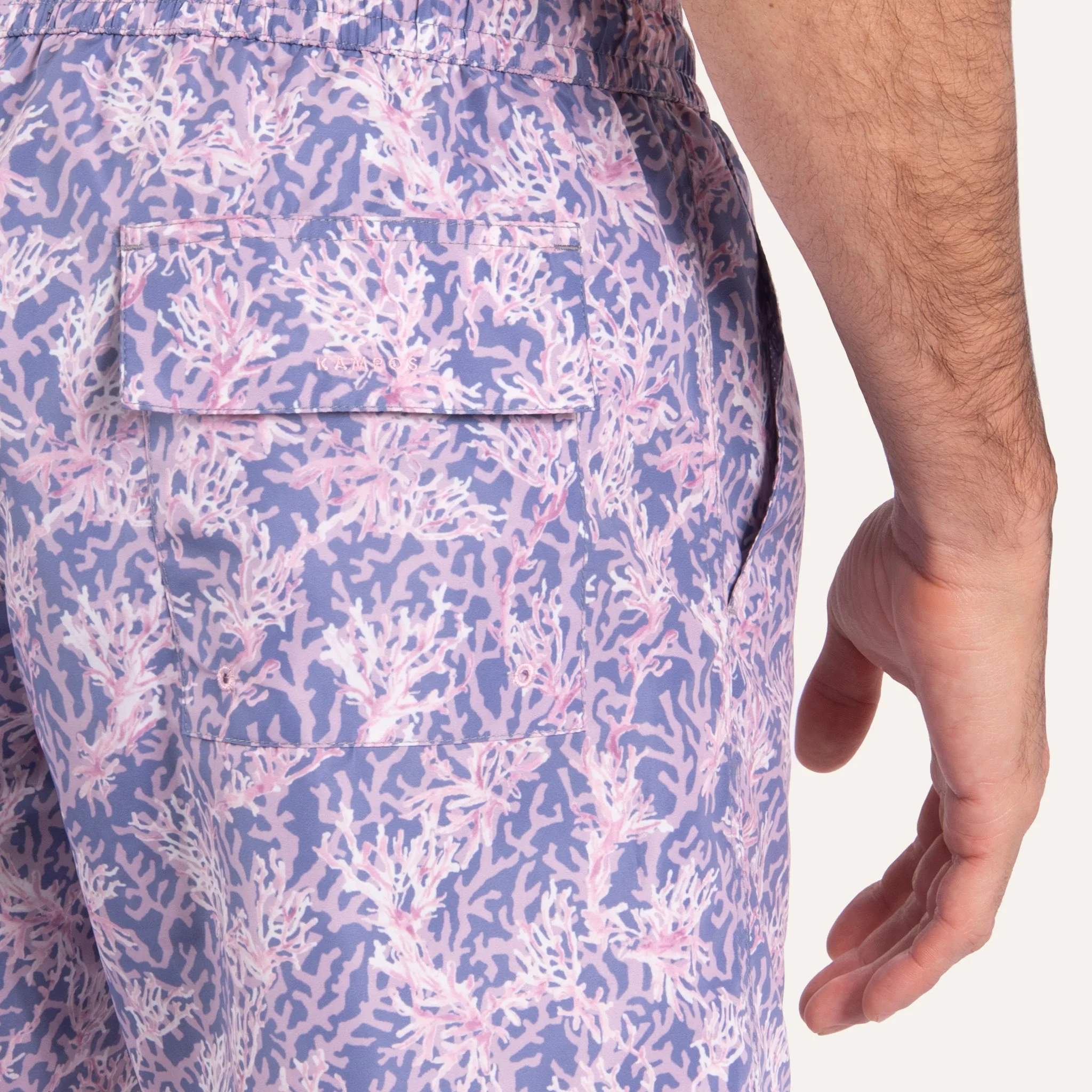 Swim Shorts Coral Purple - Image 5