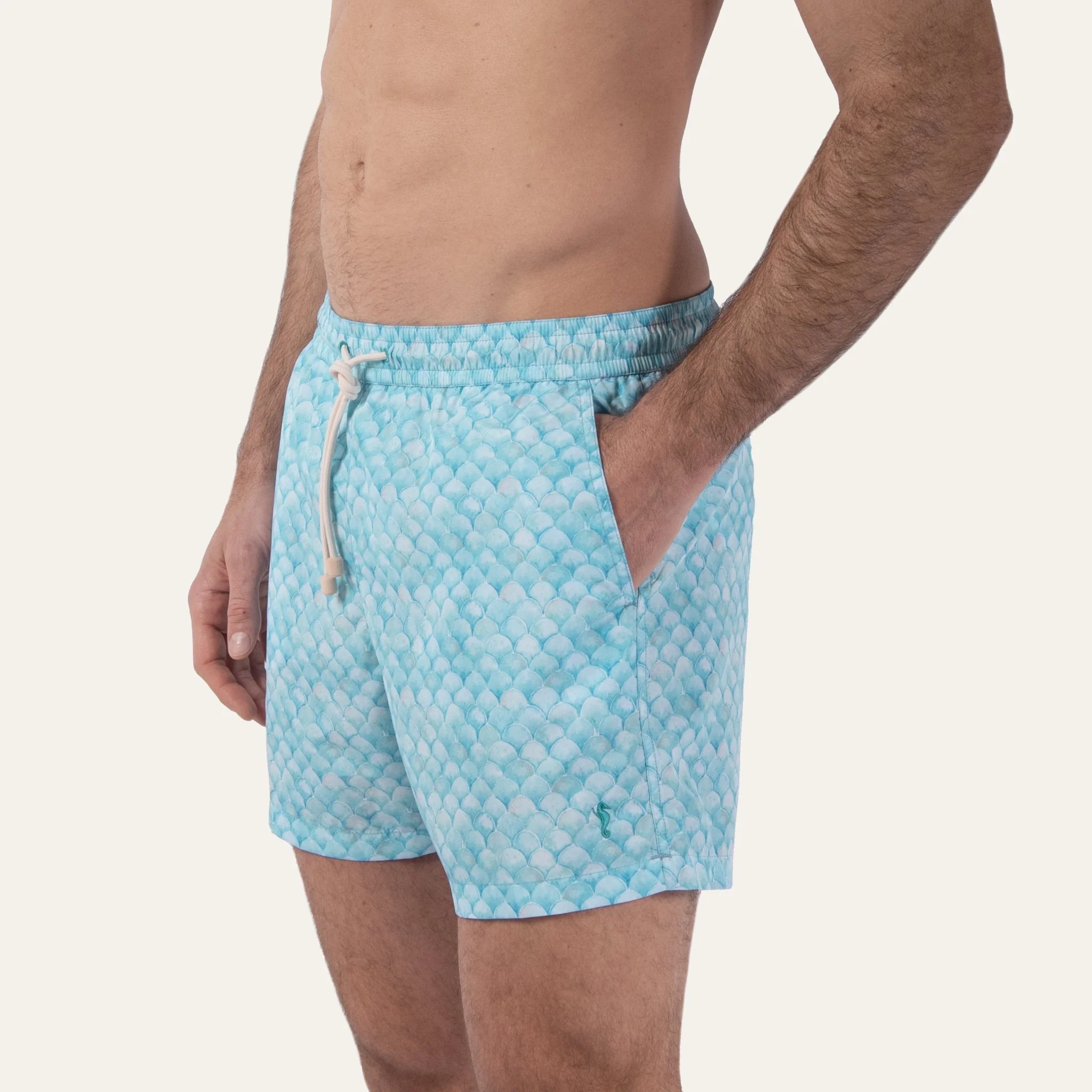Swim Shorts Scales Emerald - Image 3