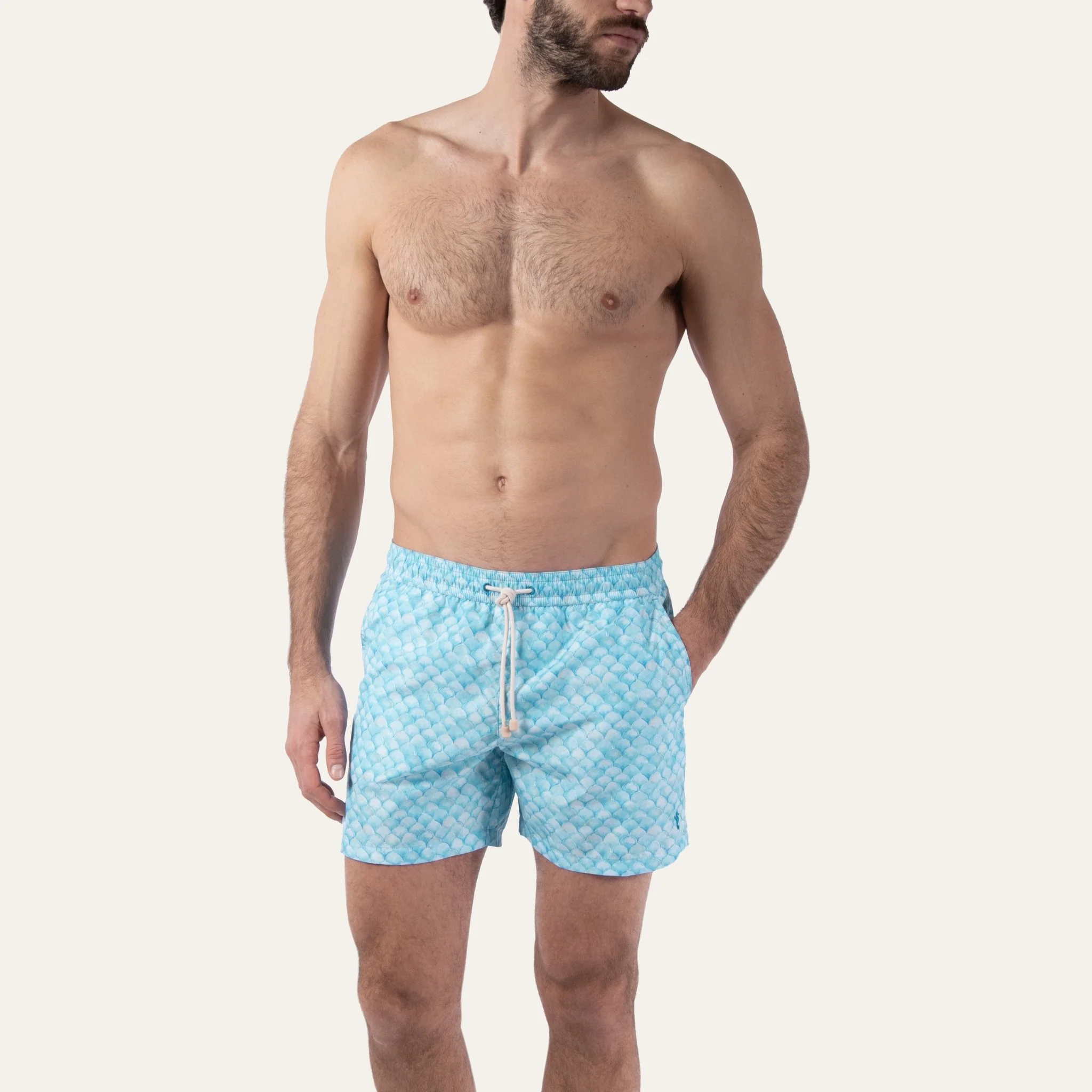 Swim Shorts Scales Emerald - Image 6