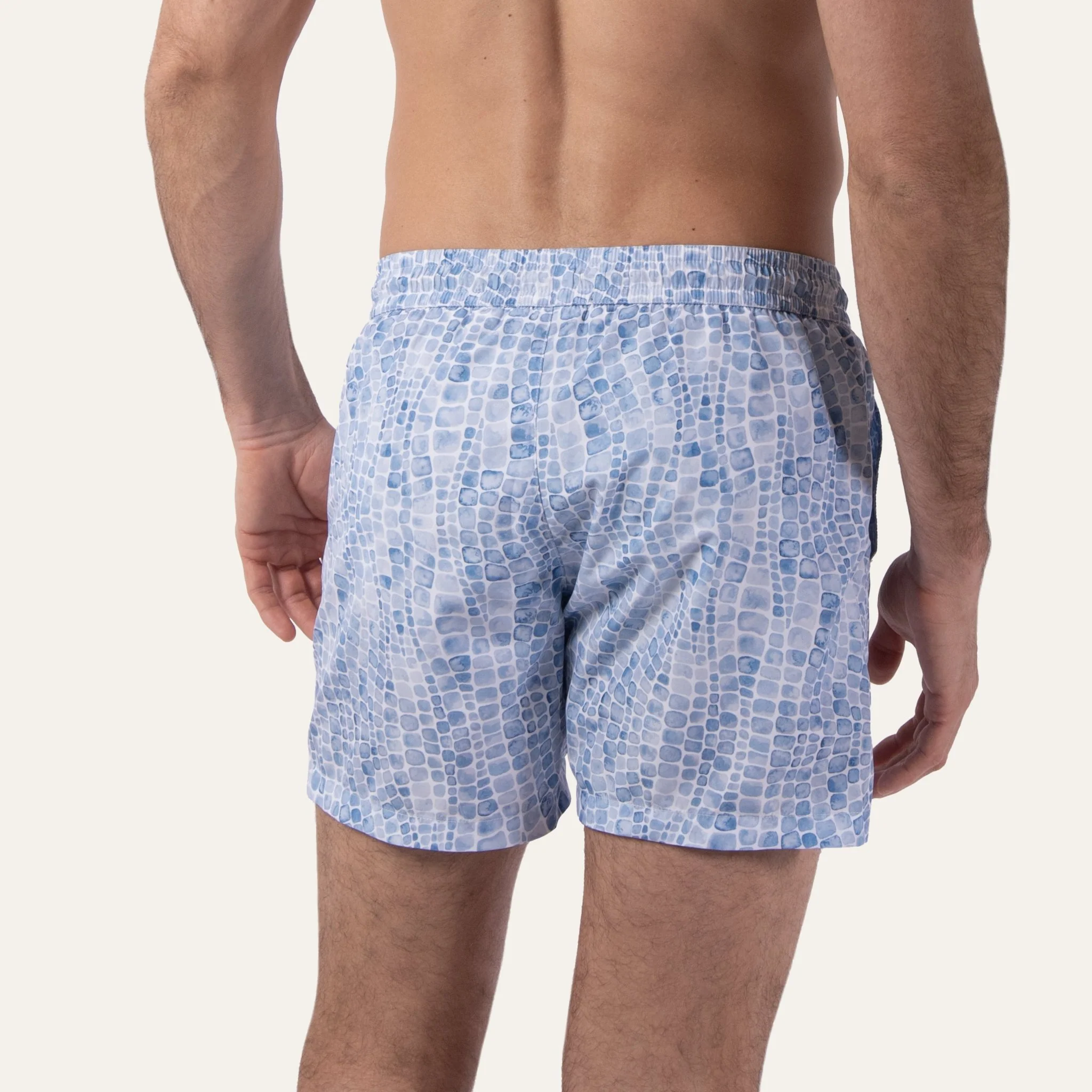 Swim Shorts Whale Skin Navy - Image 4