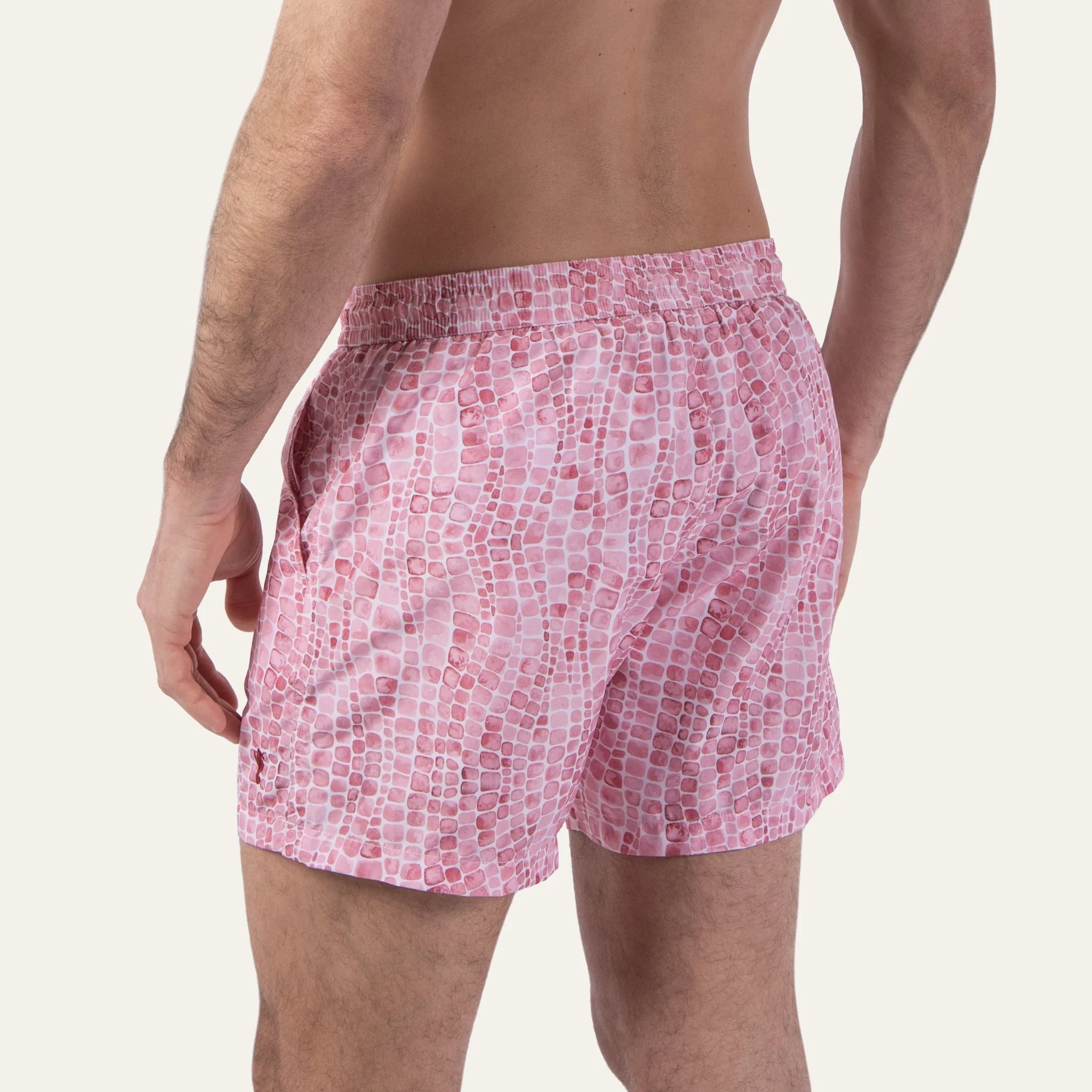 Swim Shorts Whale Skin Pink - Image 4