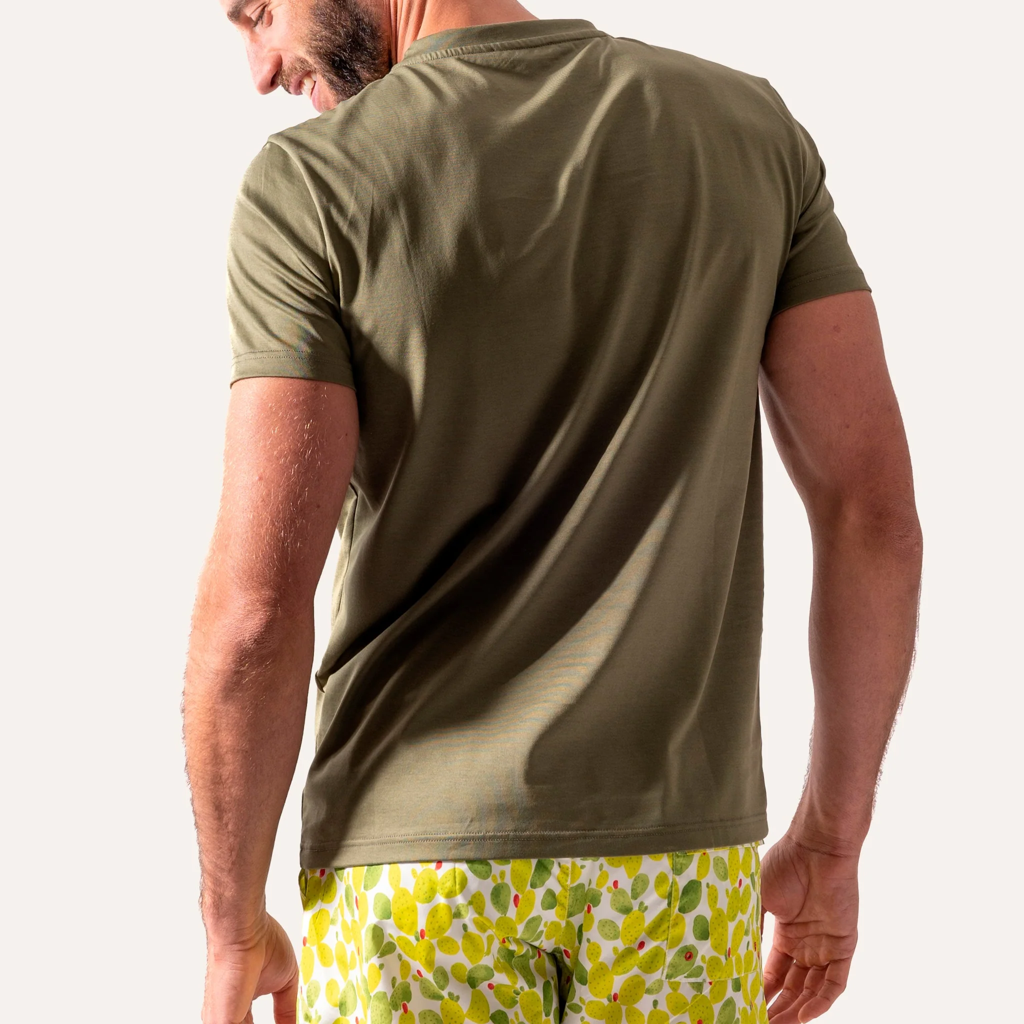 T-Shirt Olive - - Image 5
