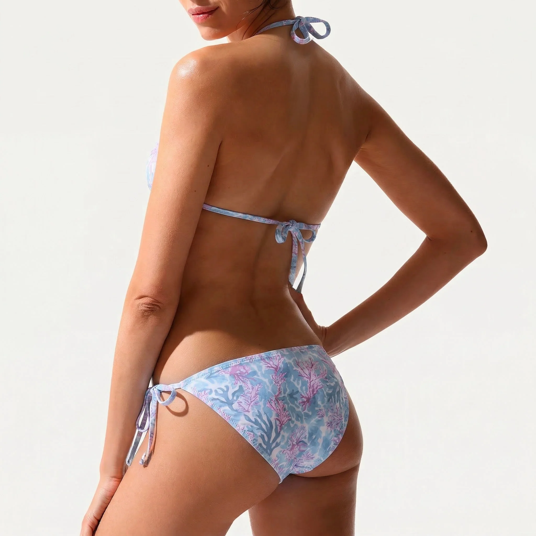Tie-Side Bikini Azimut Coral - Image 4