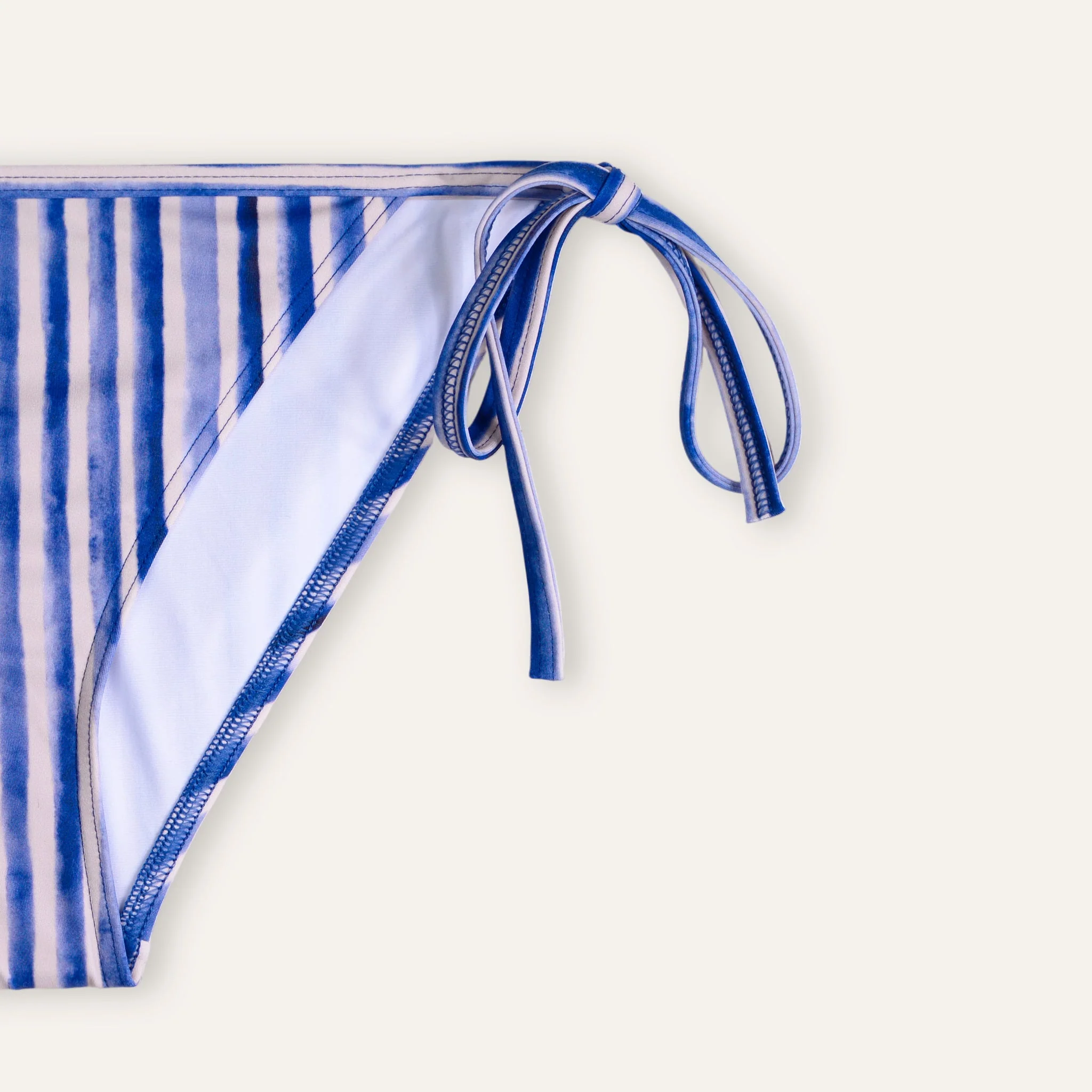 Tie-Side Bikini Sealights Navy - Image 6