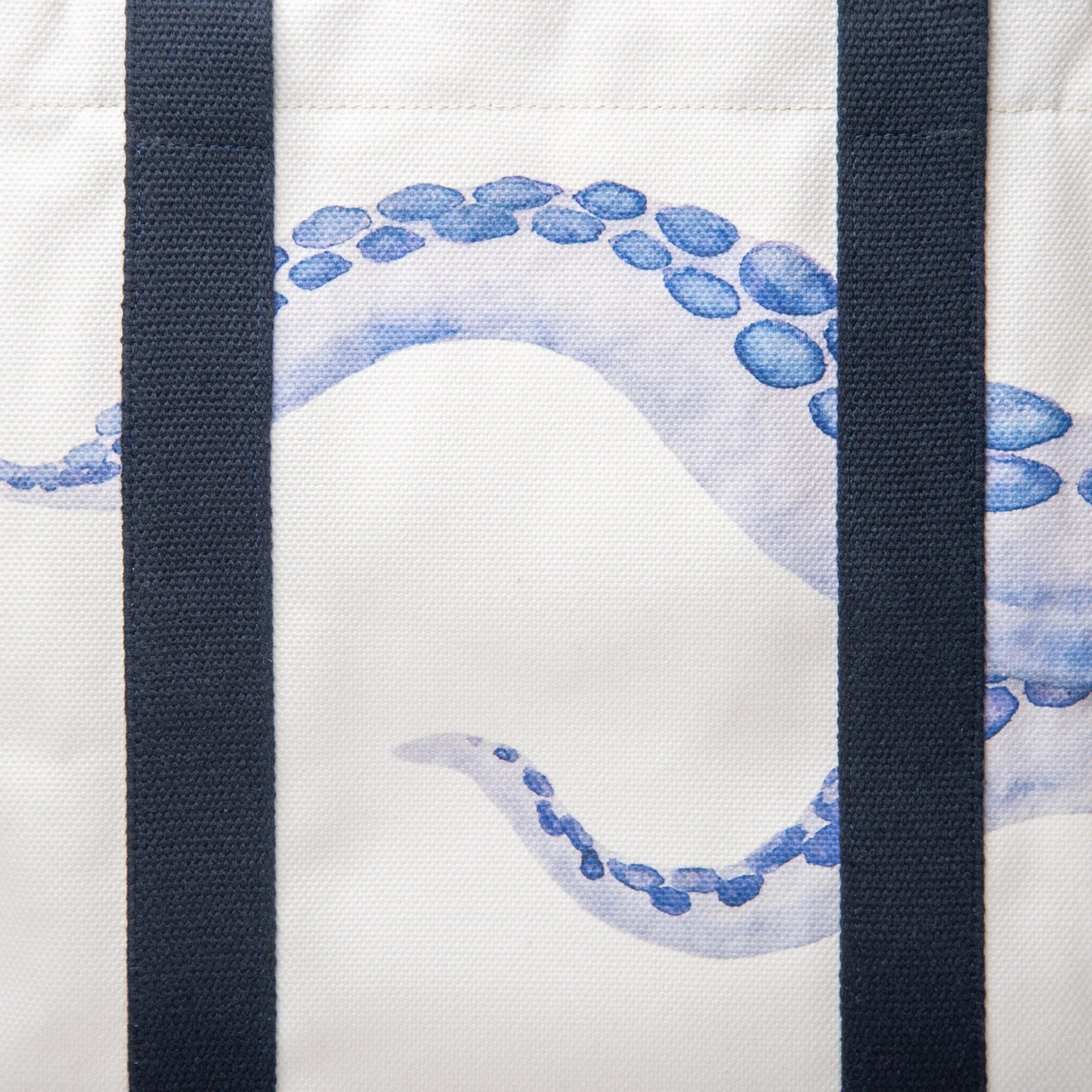 Tote Bag Large Octopus Navy - Image 3